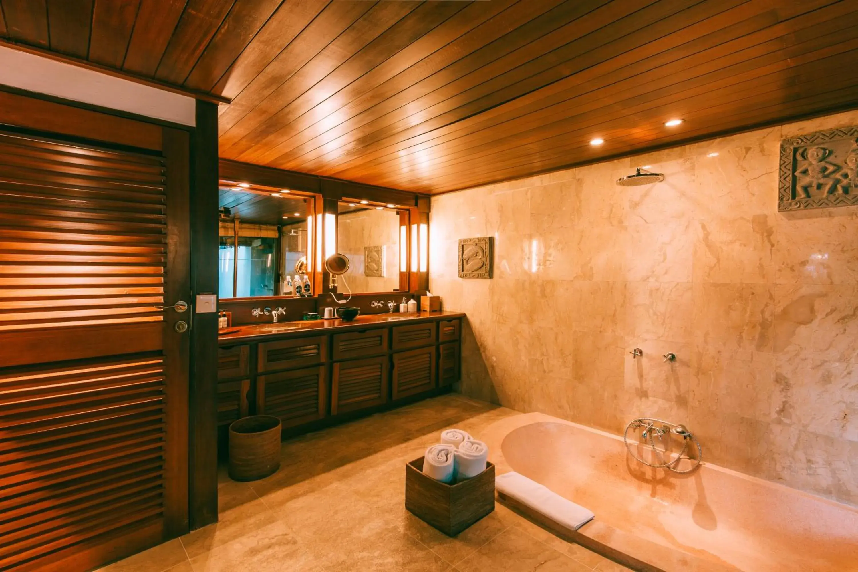 Bathroom in Jimbaran Puri, A Belmond Hotel, Bali