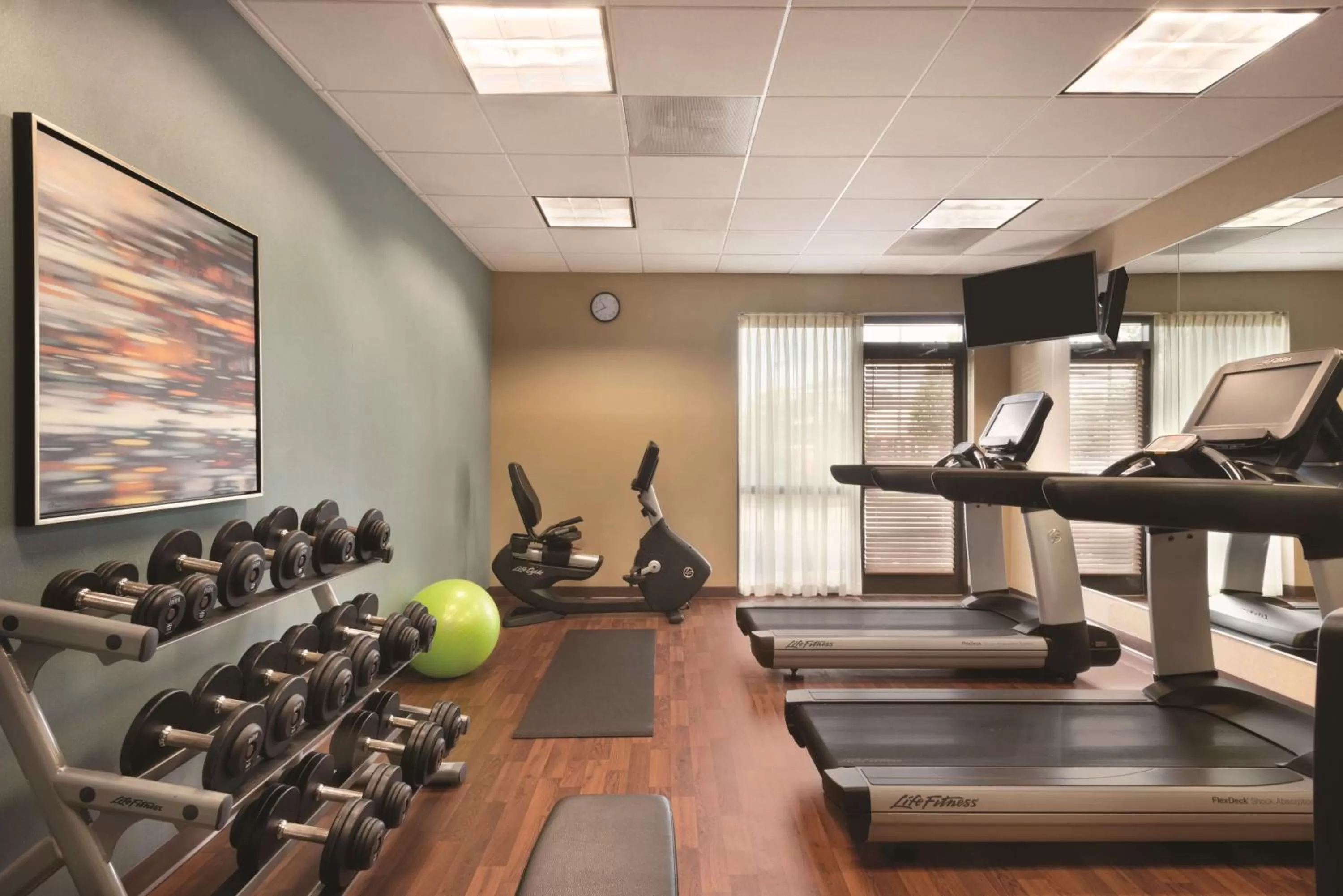 Fitness centre/facilities in Hyatt Place Chicago Hoffman Estates