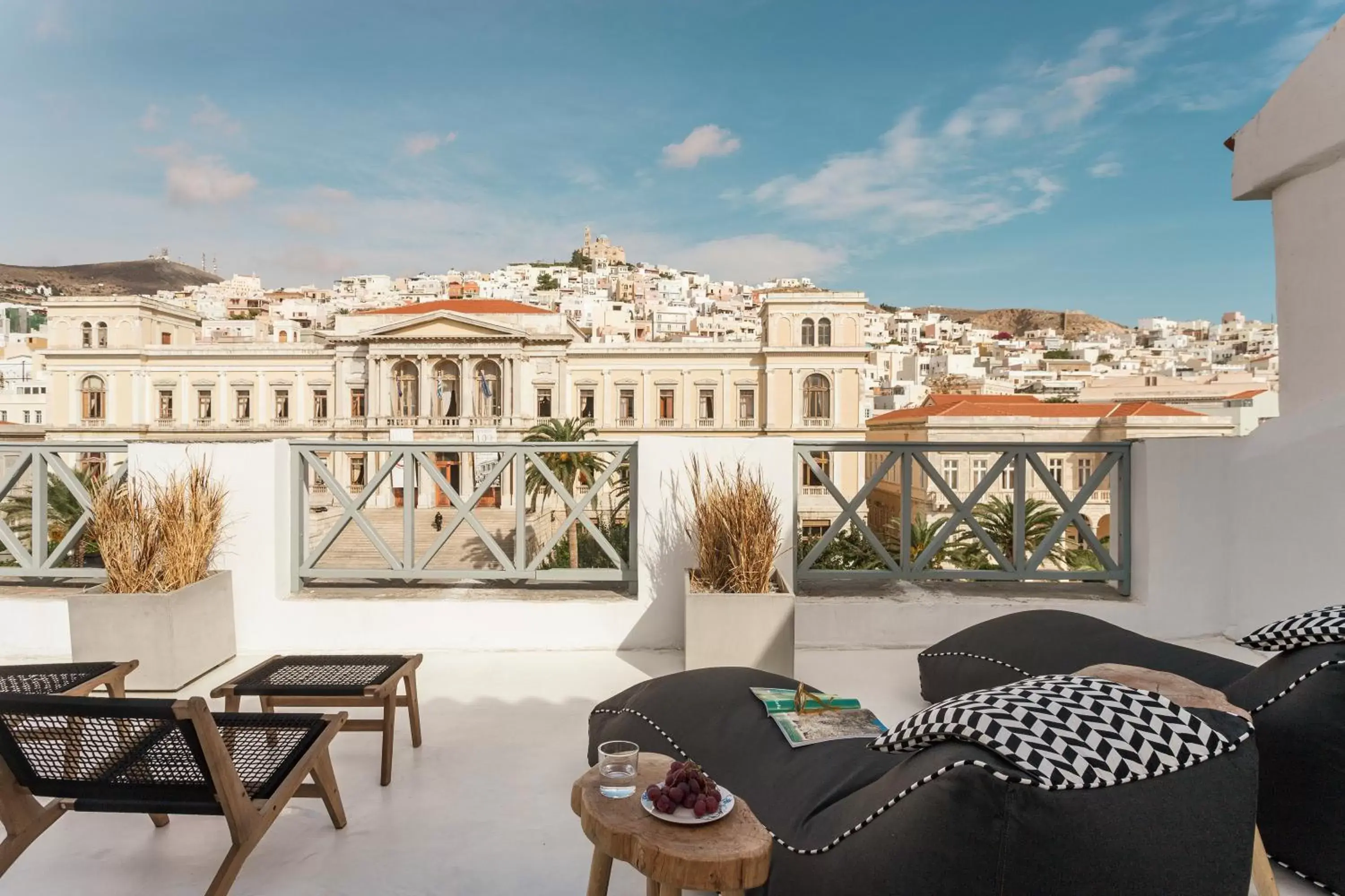Balcony/Terrace in SYROS SOUL LUXURY SUITES