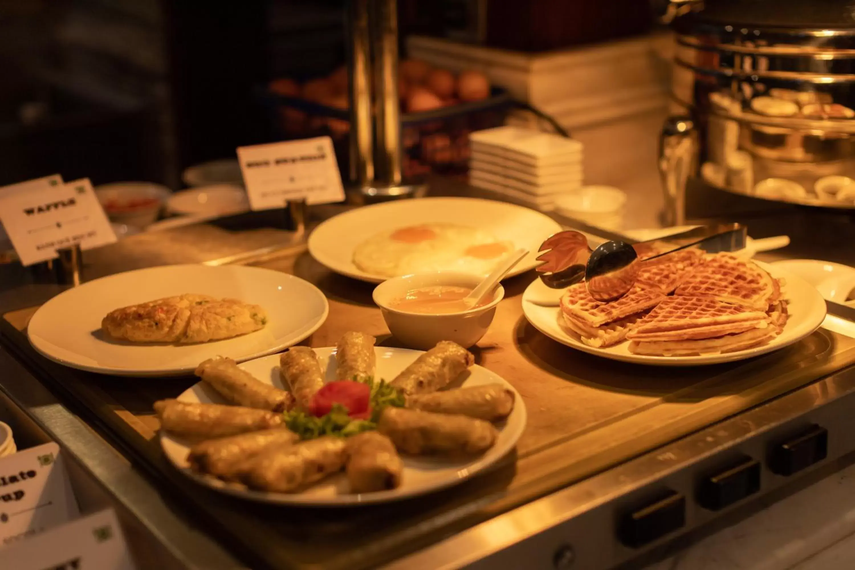 Buffet breakfast in The Lapis Hotel