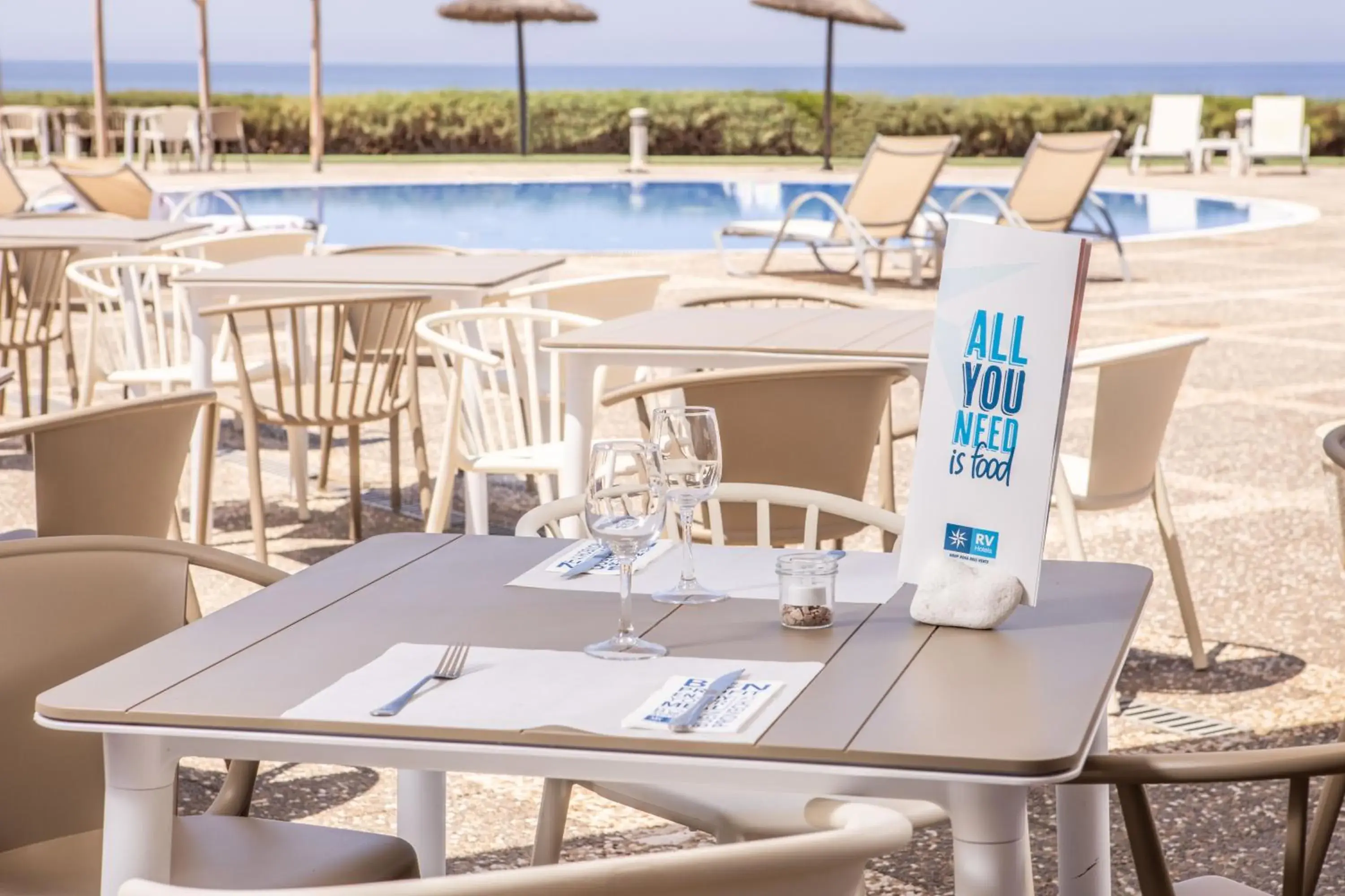 Pool view in RV Hotel Sea Club Menorca