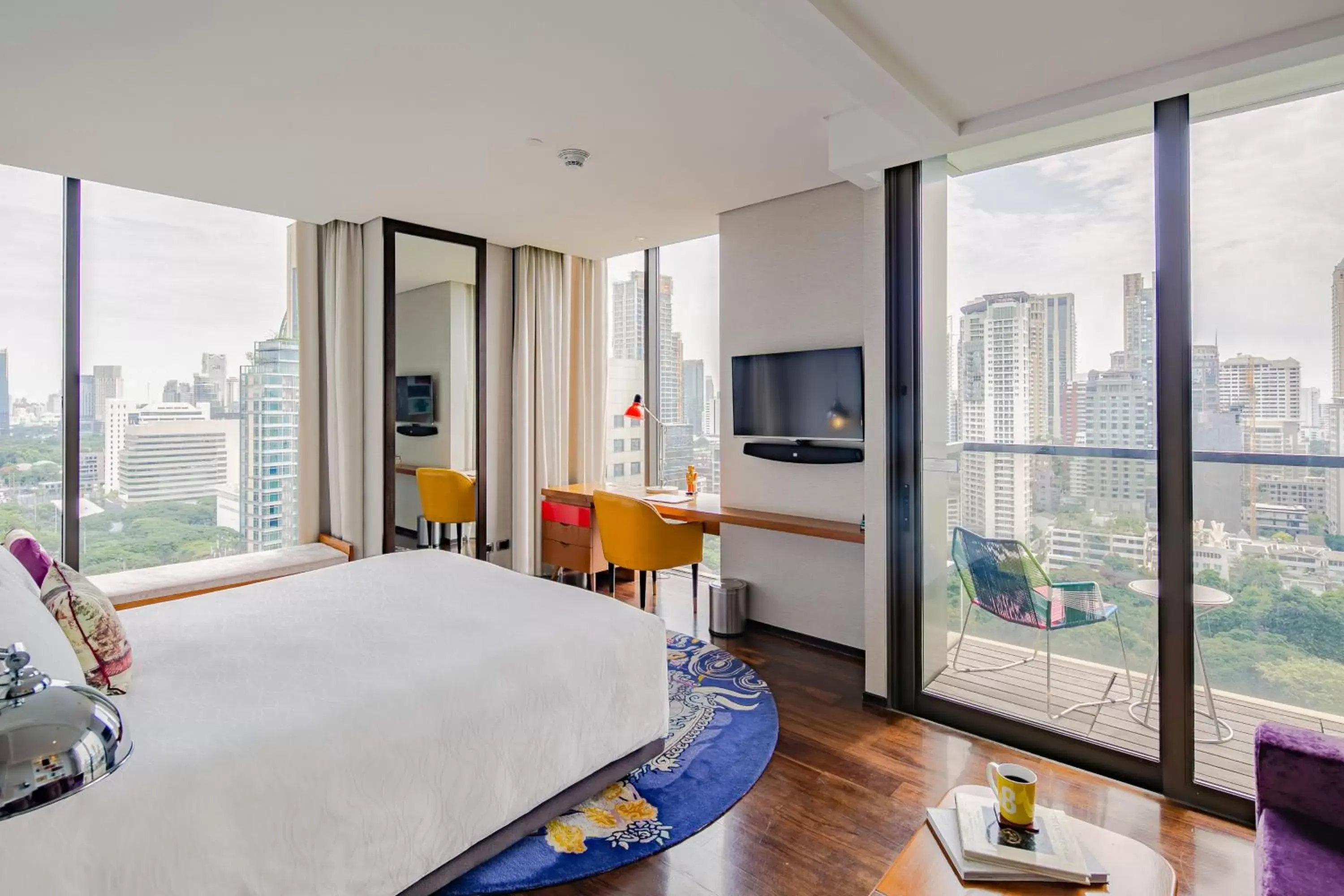 Photo of the whole room in Hotel Indigo Bangkok Wireless Road, an IHG Hotel