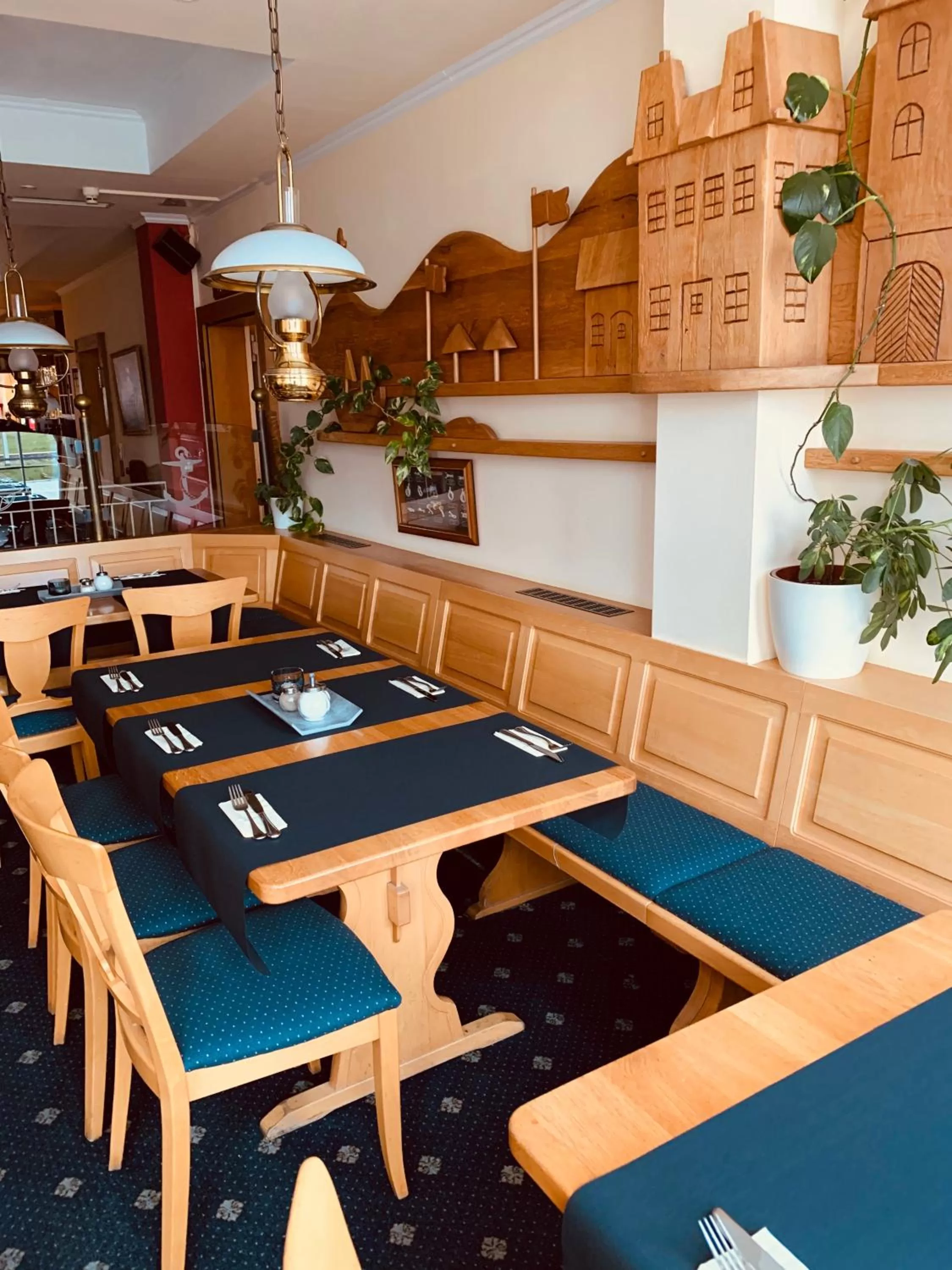 Restaurant/places to eat in Hotel Bellevue Warnemünde