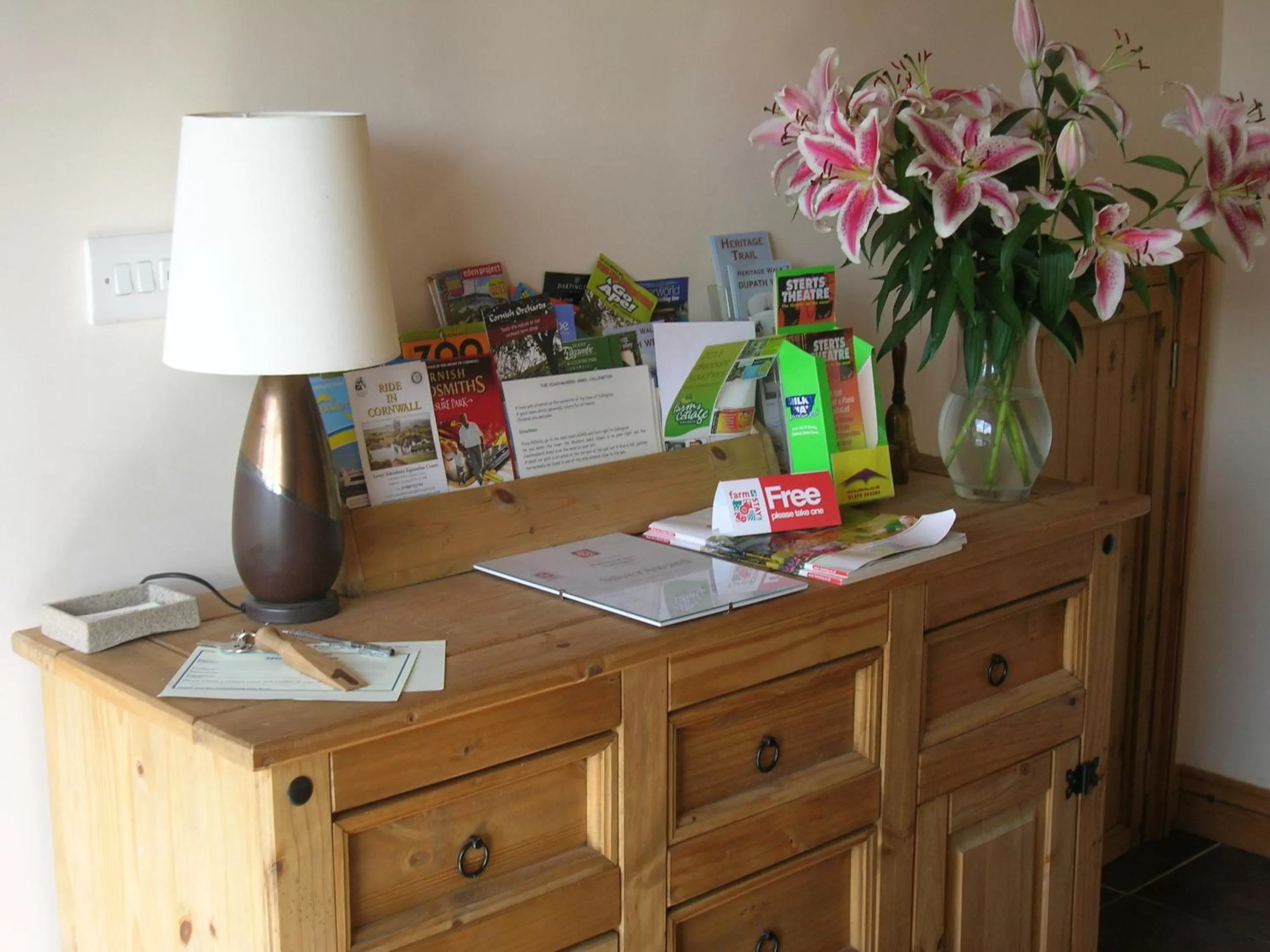 Decorative detail in Polhilsa Farm