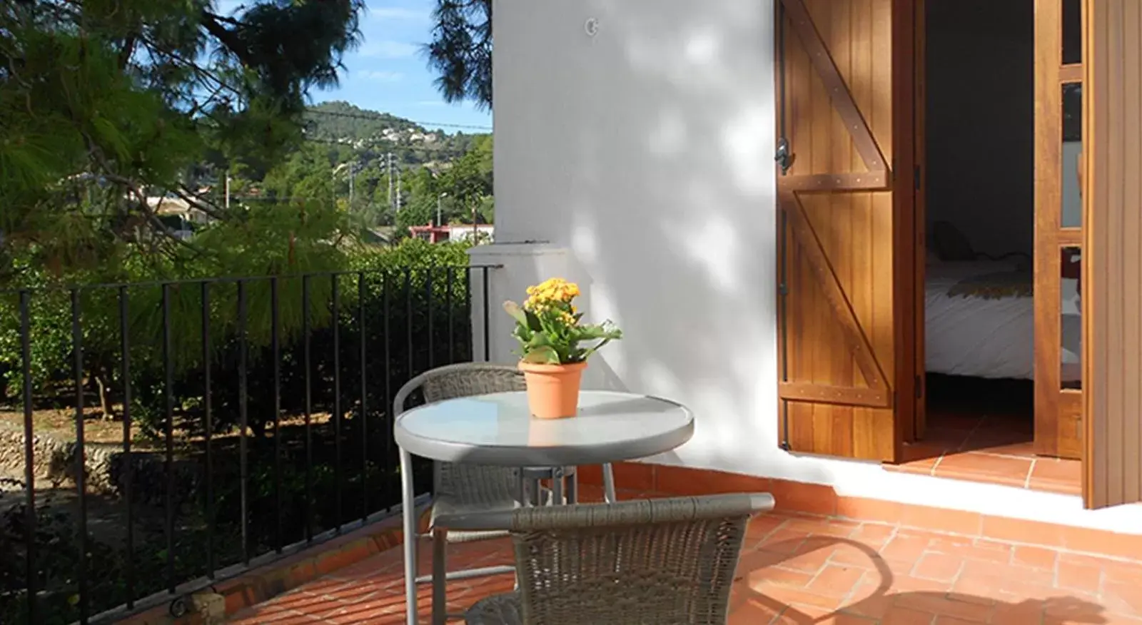 Balcony/Terrace in El Sequer Casa Rural