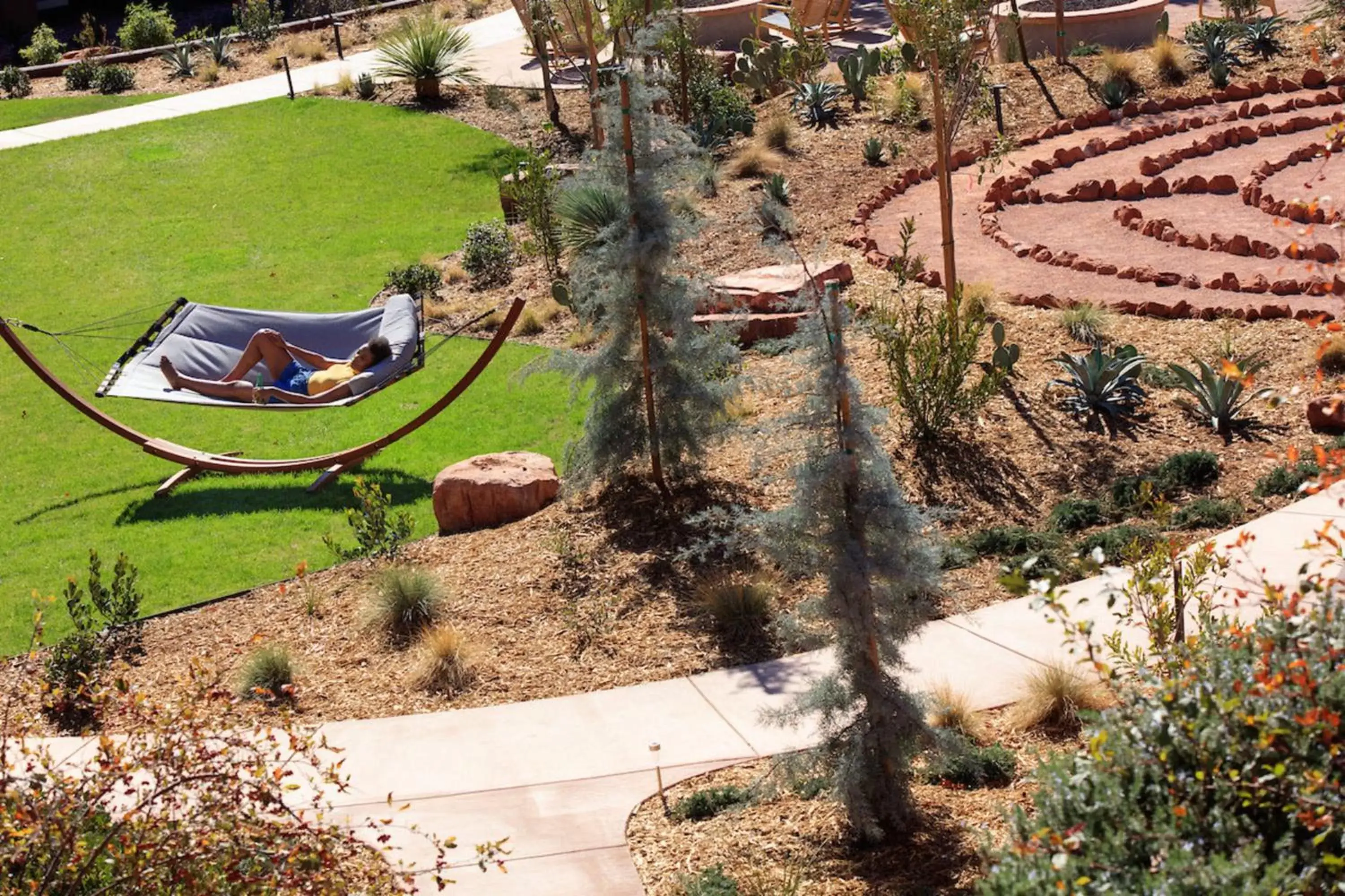 Garden, Bird's-eye View in The Wilde Resort and Spa