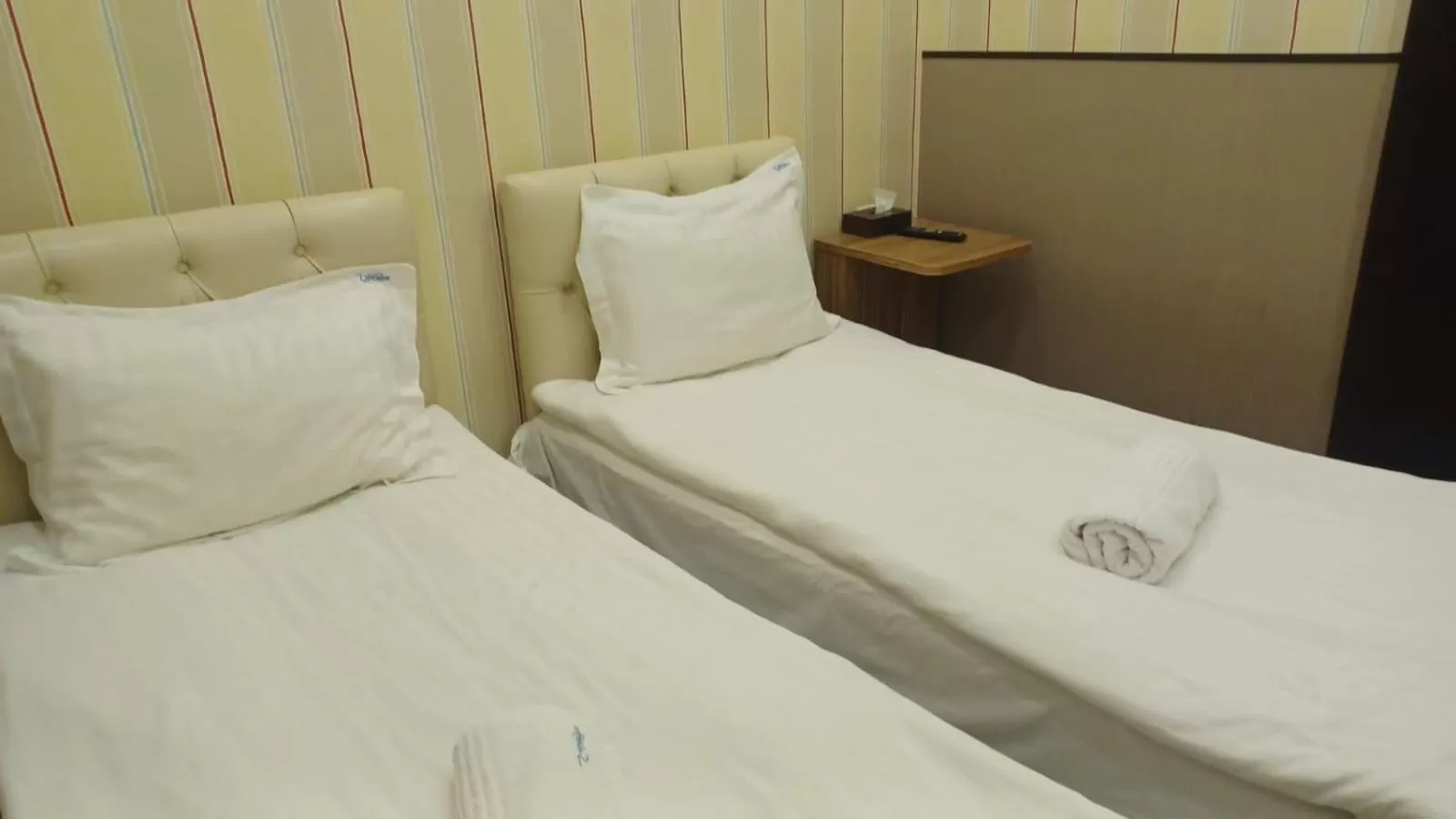 Bed in Eridana Hotel