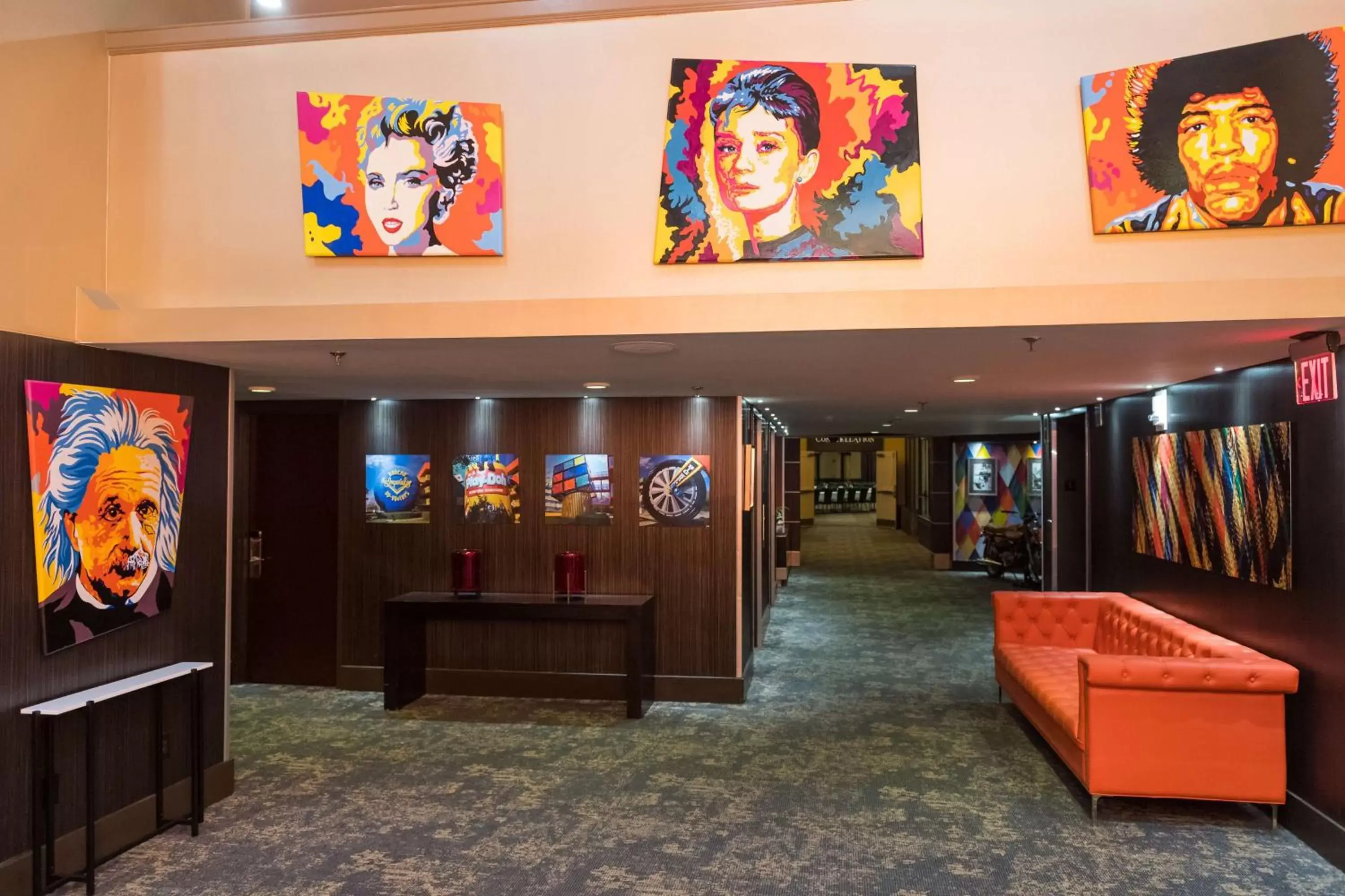 Lobby or reception in The Verve Boston Natick, Tapestry Collection by Hilton