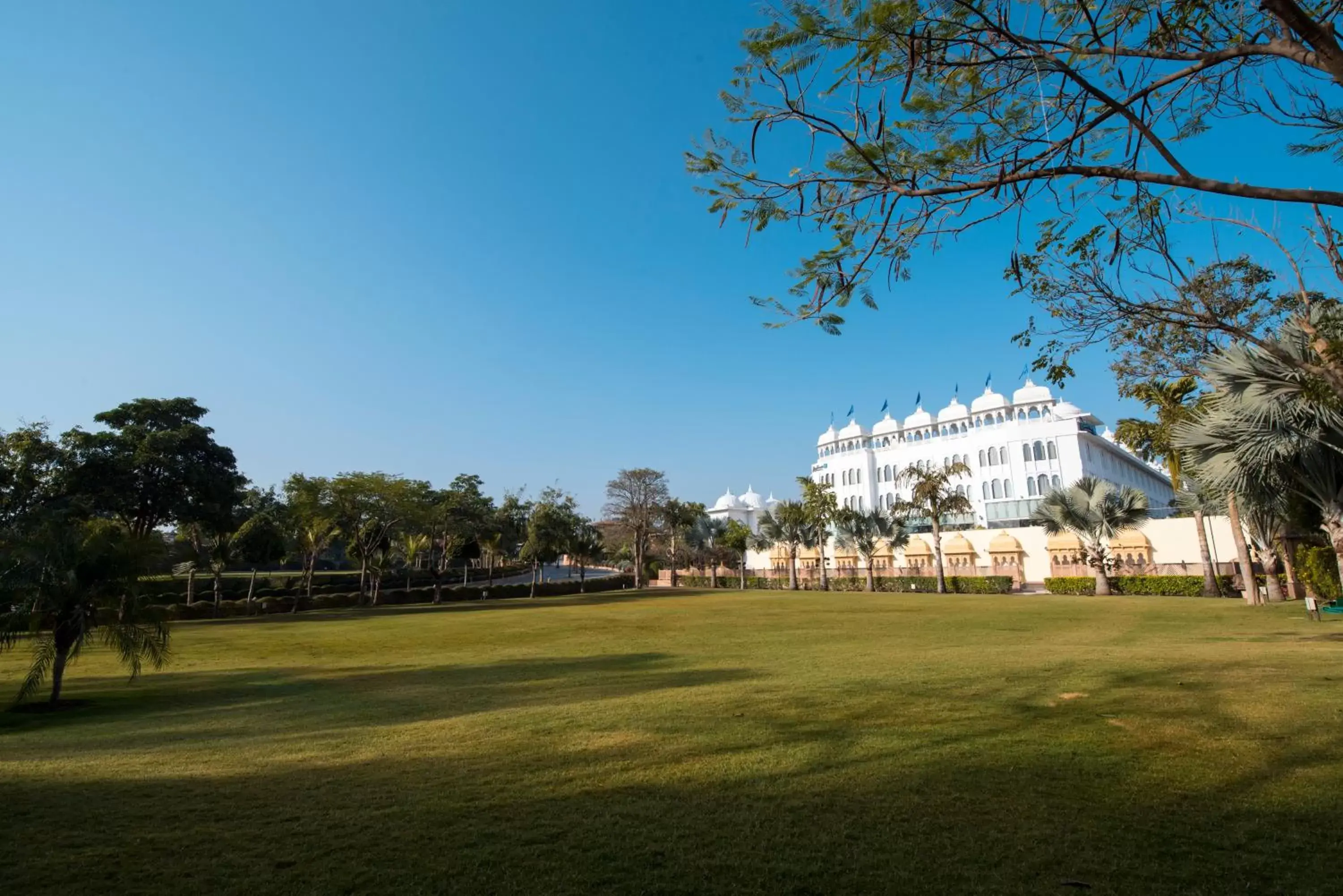 Facade/entrance, Property Building in Radisson Blu Udaipur Palace Resort & Spa