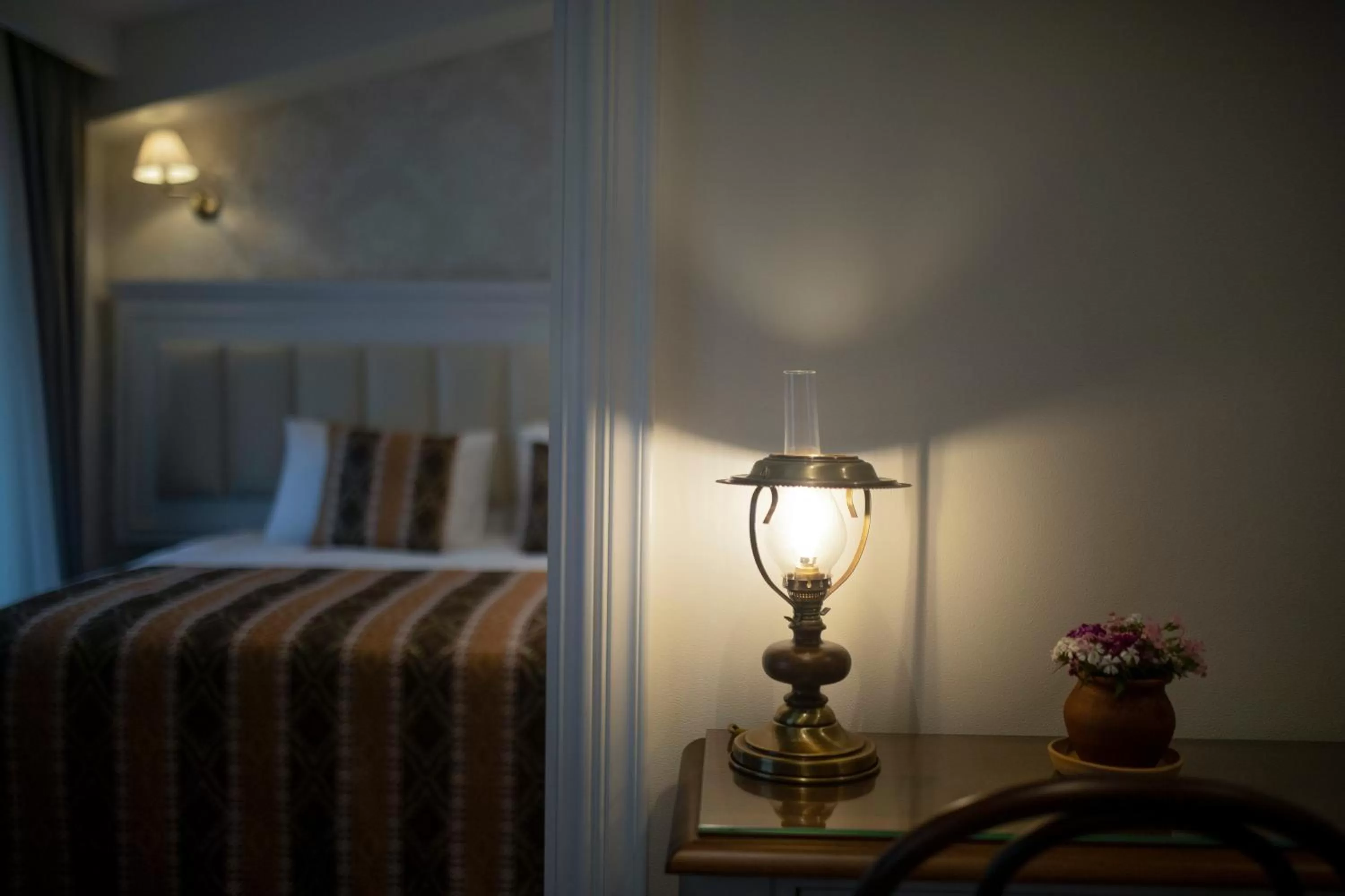 Bed in Hotel Passport Tbilisi