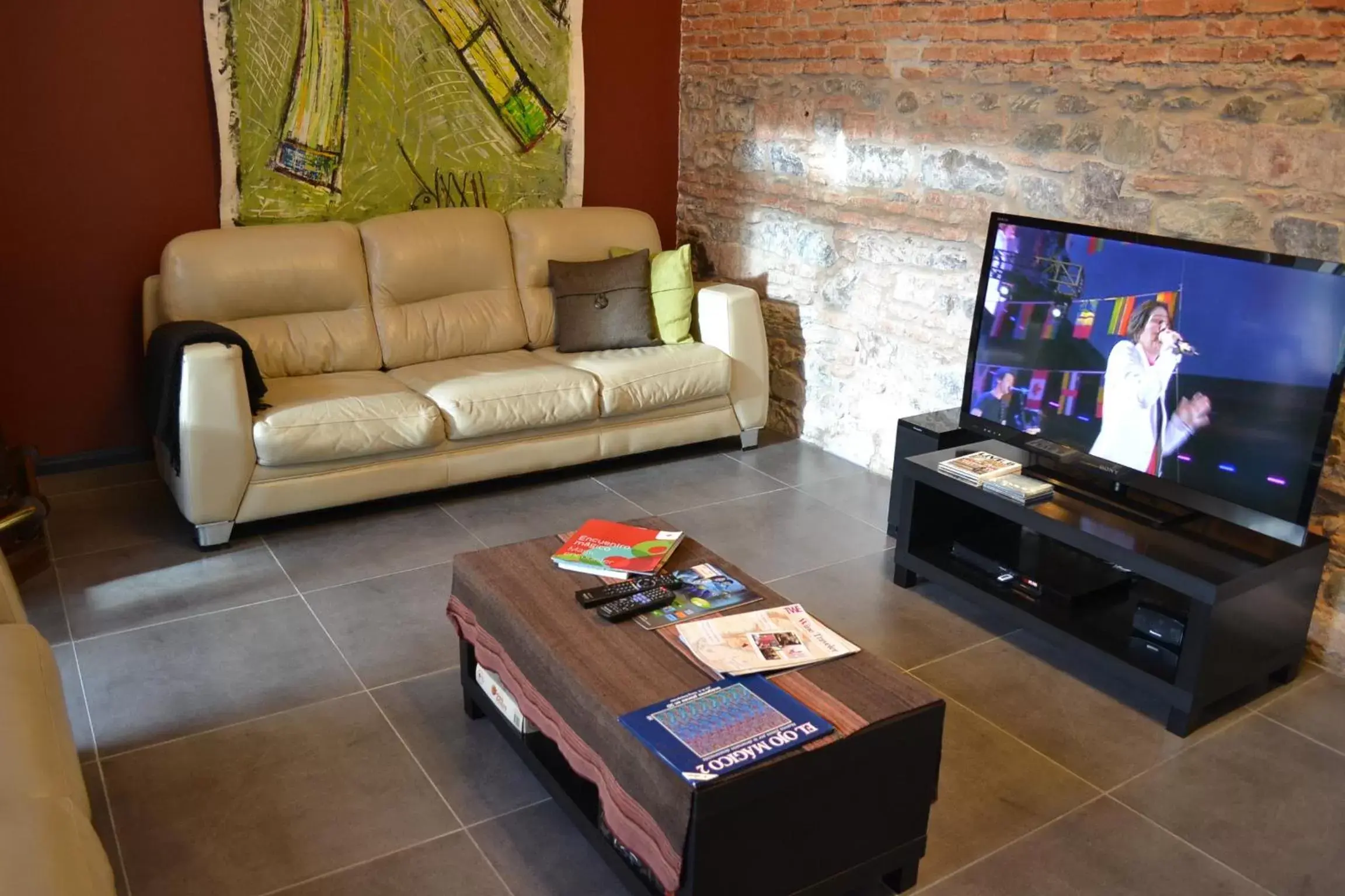 Communal lounge/ TV room, Seating Area in Posada Boutique Las Terrazas