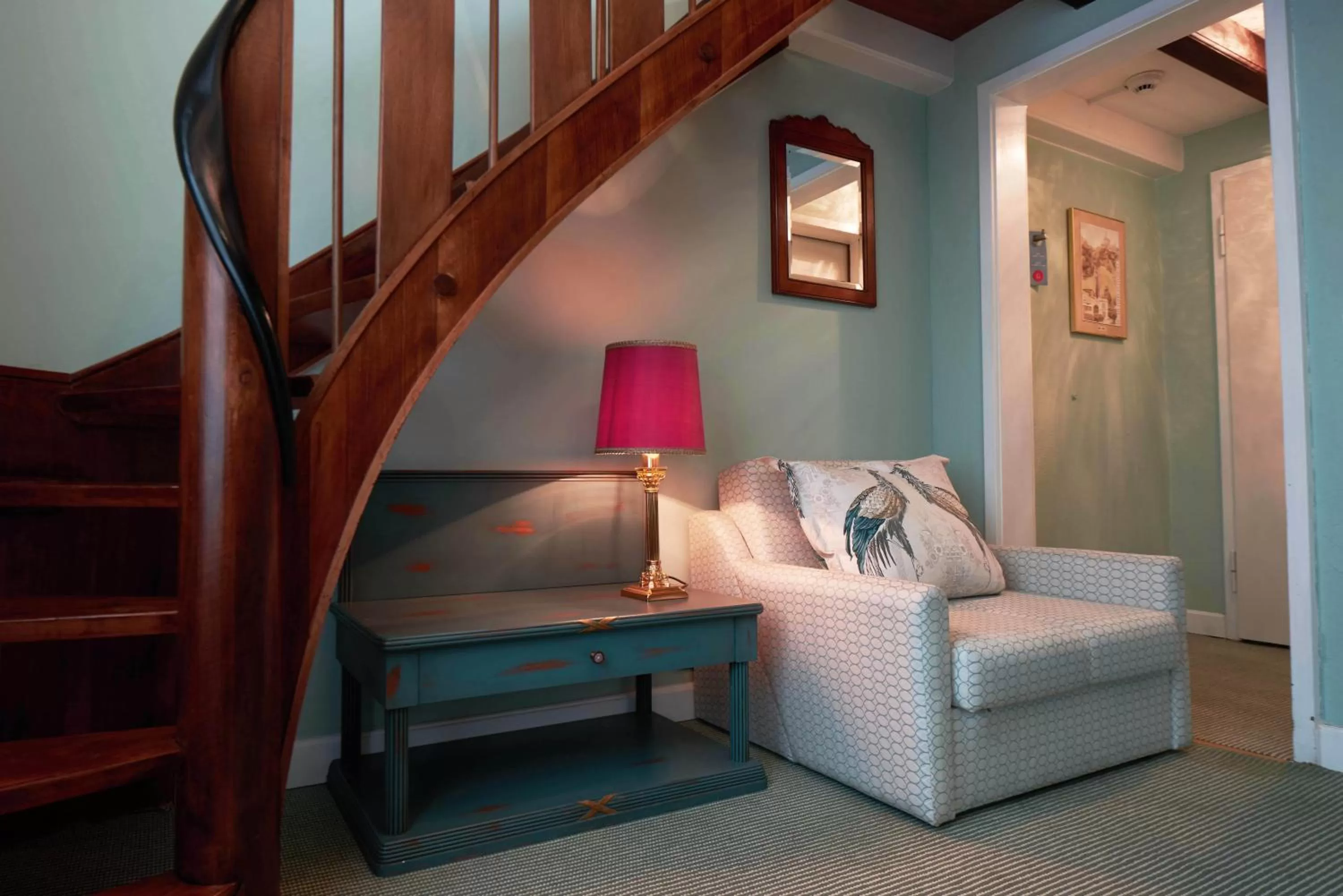 Seating area in Château Gütsch