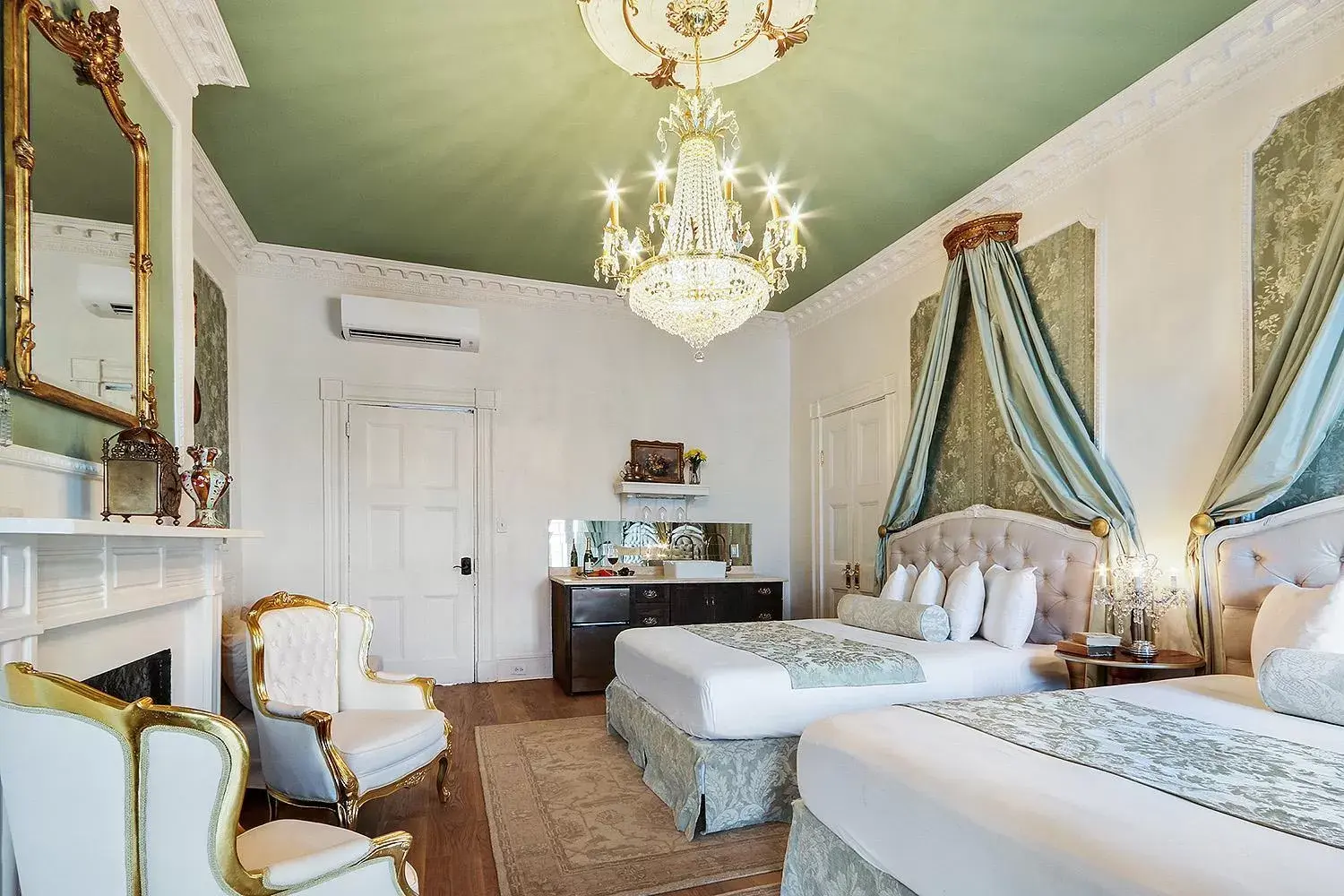 Seating Area in French Quarter Mansion