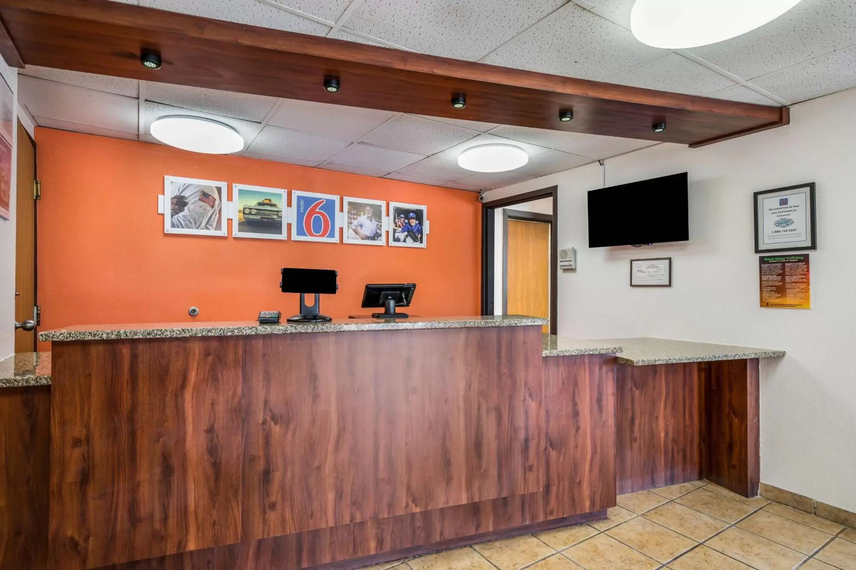 Lobby or reception, Lobby/Reception in Motel 6-Madison, WI - East