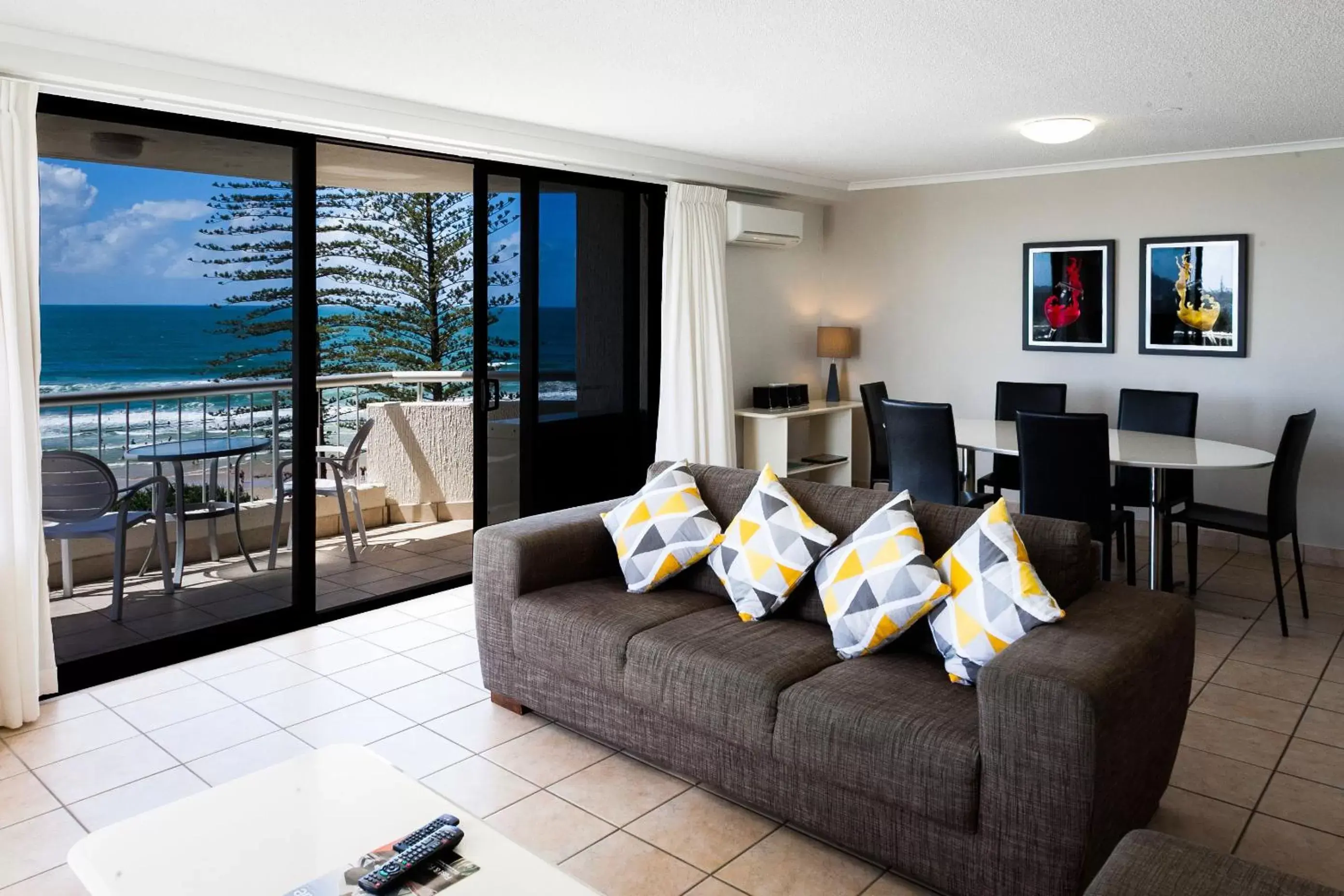 Living room, Seating Area in Coolum Caprice