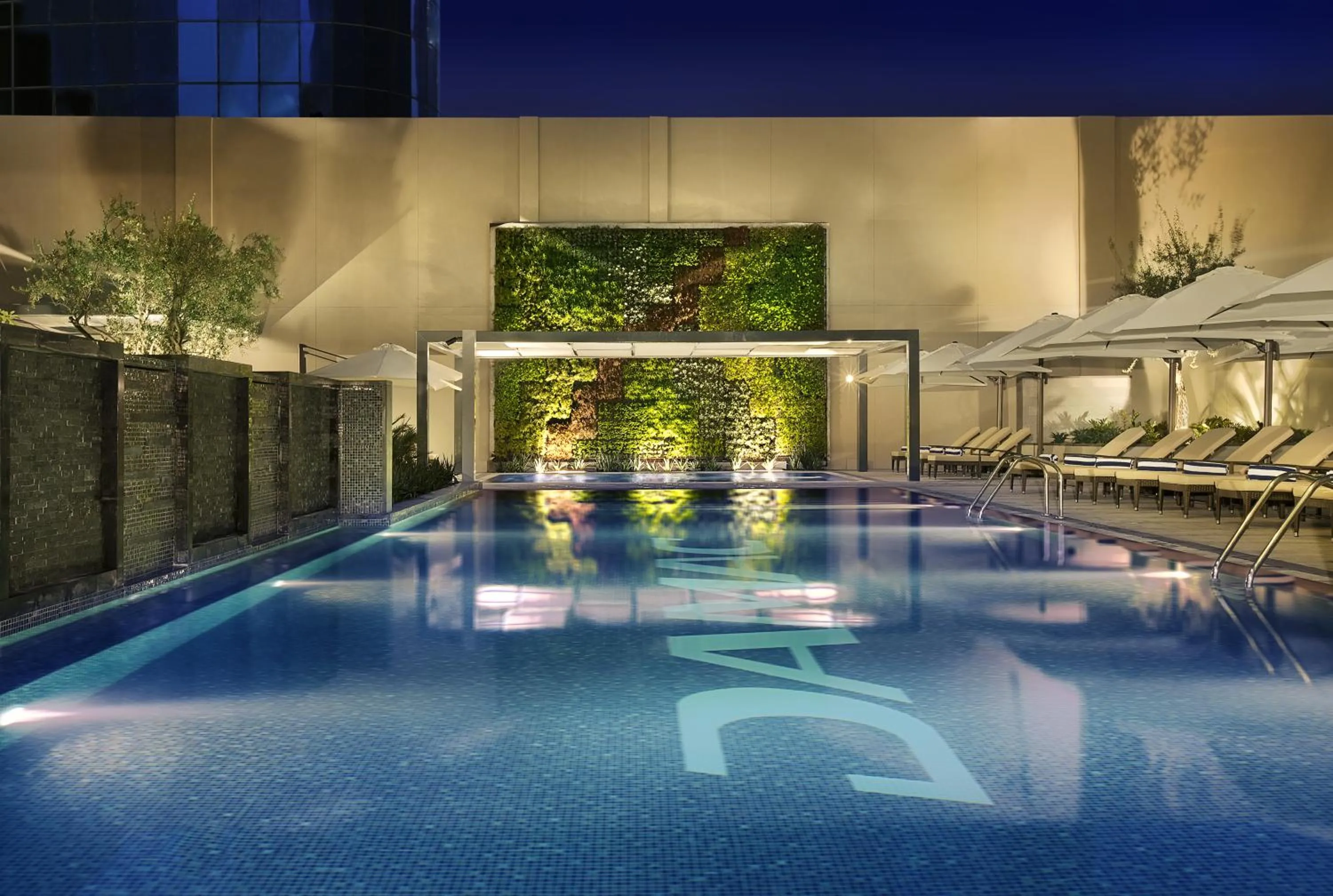 Swimming pool in DAMAC Maison Cour Jardin