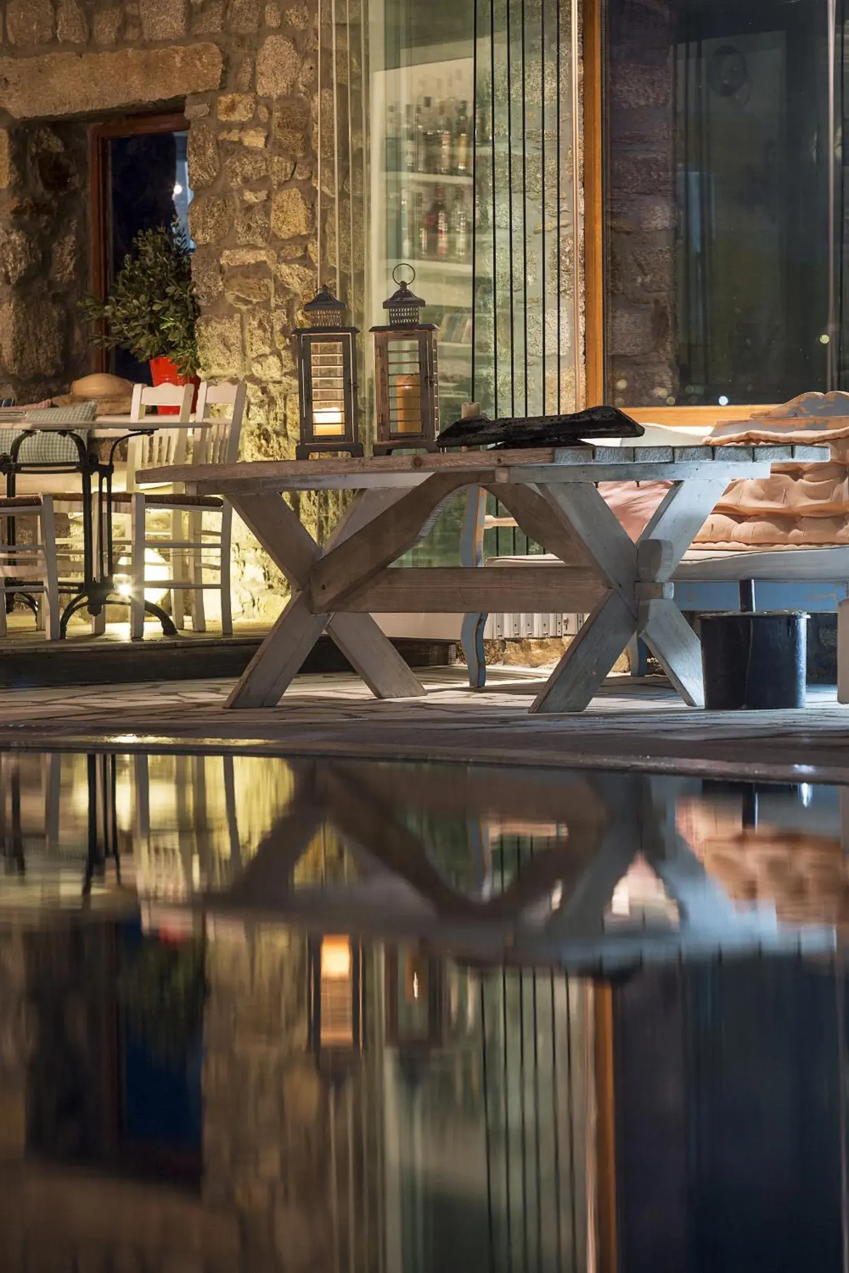 Swimming pool in A Hotel Mykonos