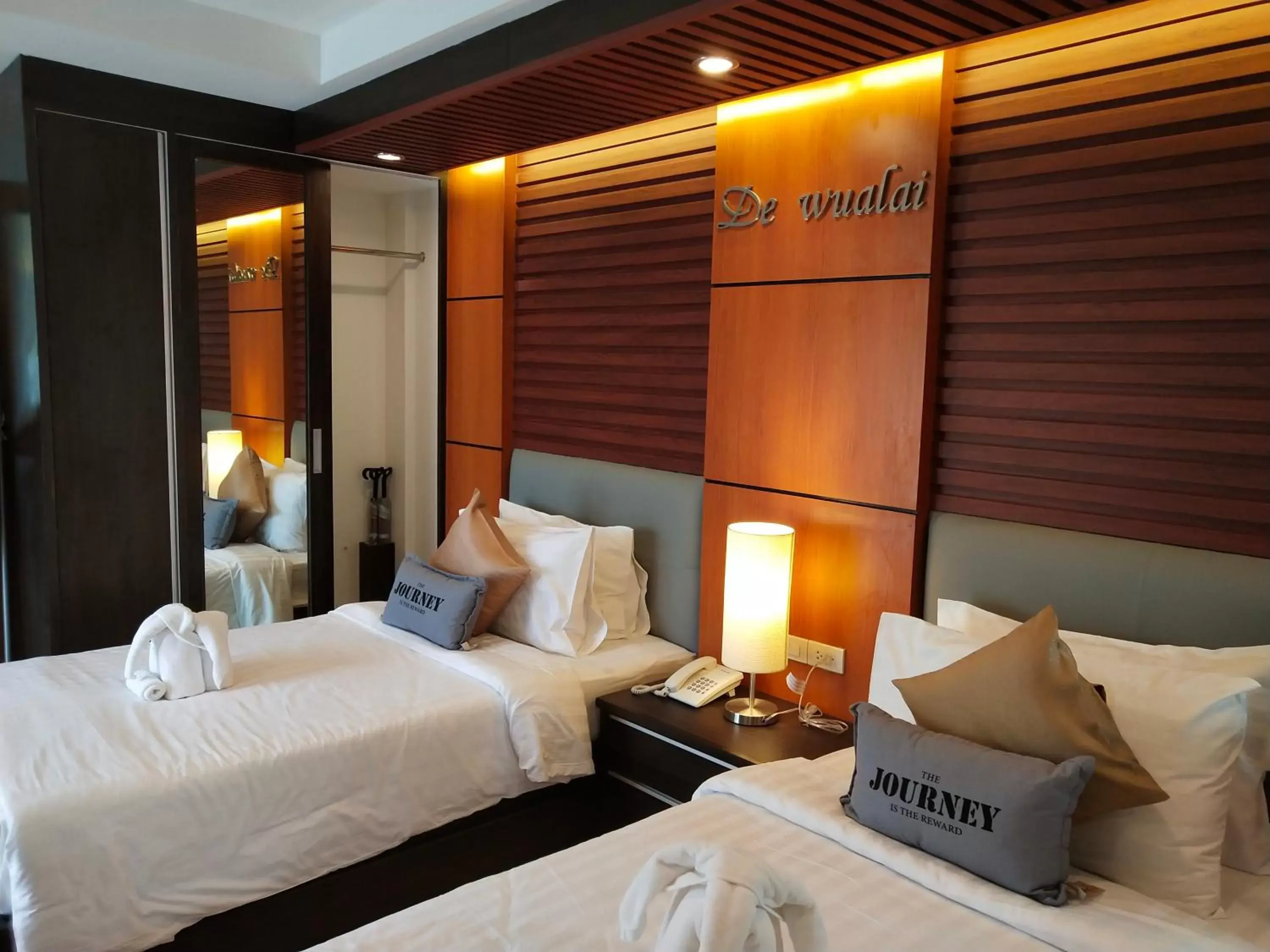 Twin Room with Terrace in Hotel De Wualai Twin Room with Terrace in Hotel De Wualai