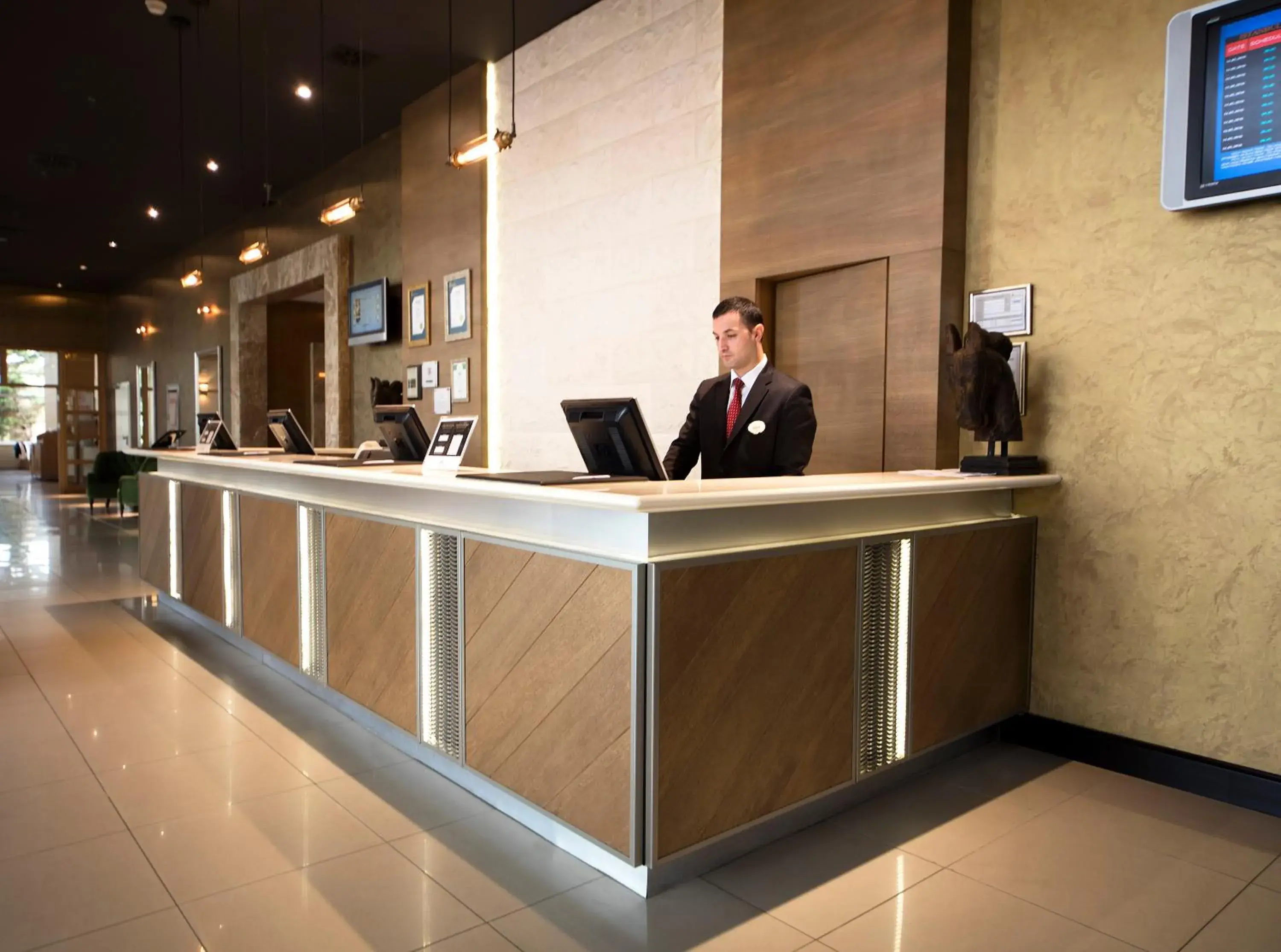 Lobby or reception in WOW Airport Hotel