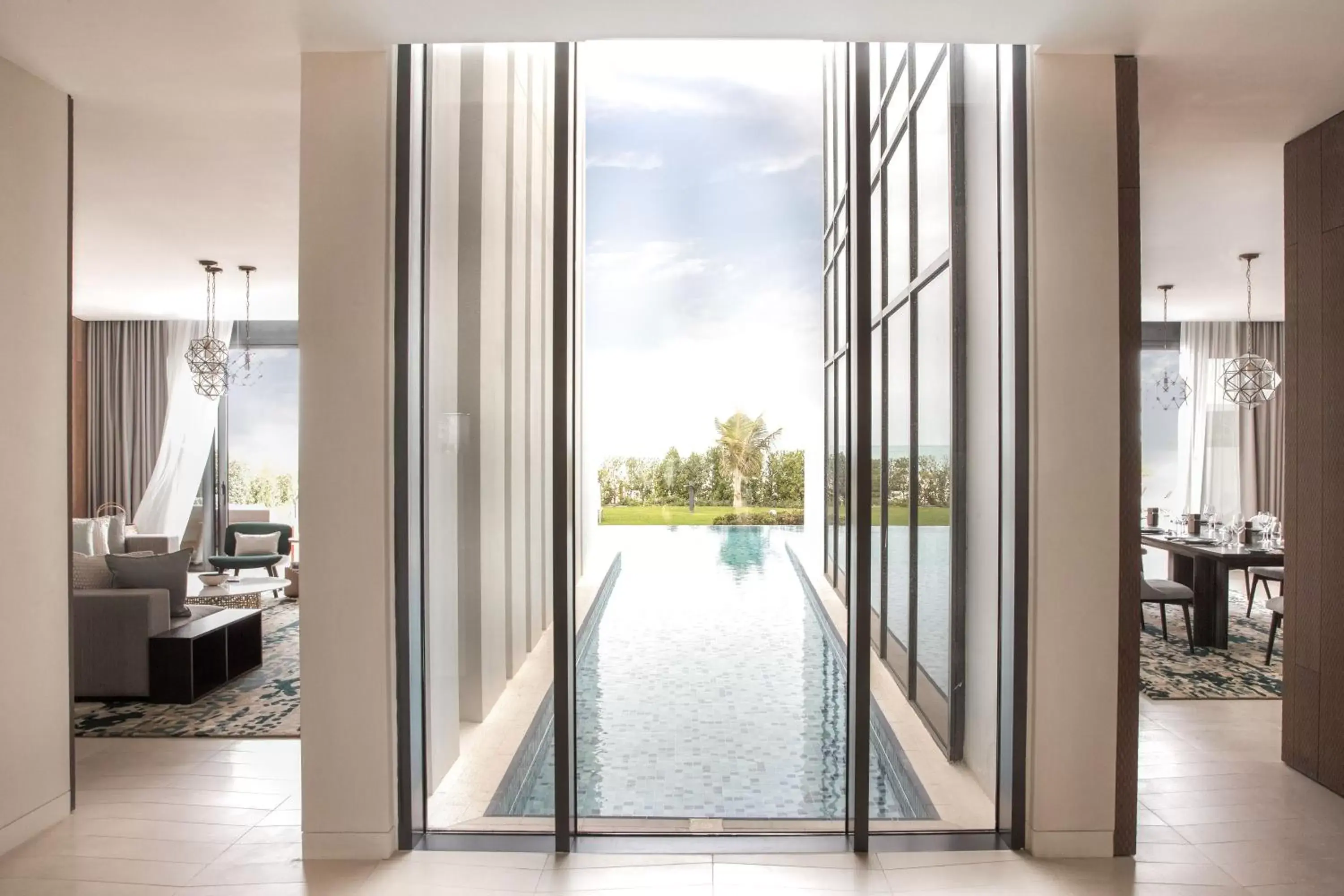 Living room in Jumeirah Saadiyat Island Abu Dhabi Living room in Jumeirah Saadiyat Island Abu Dhabi