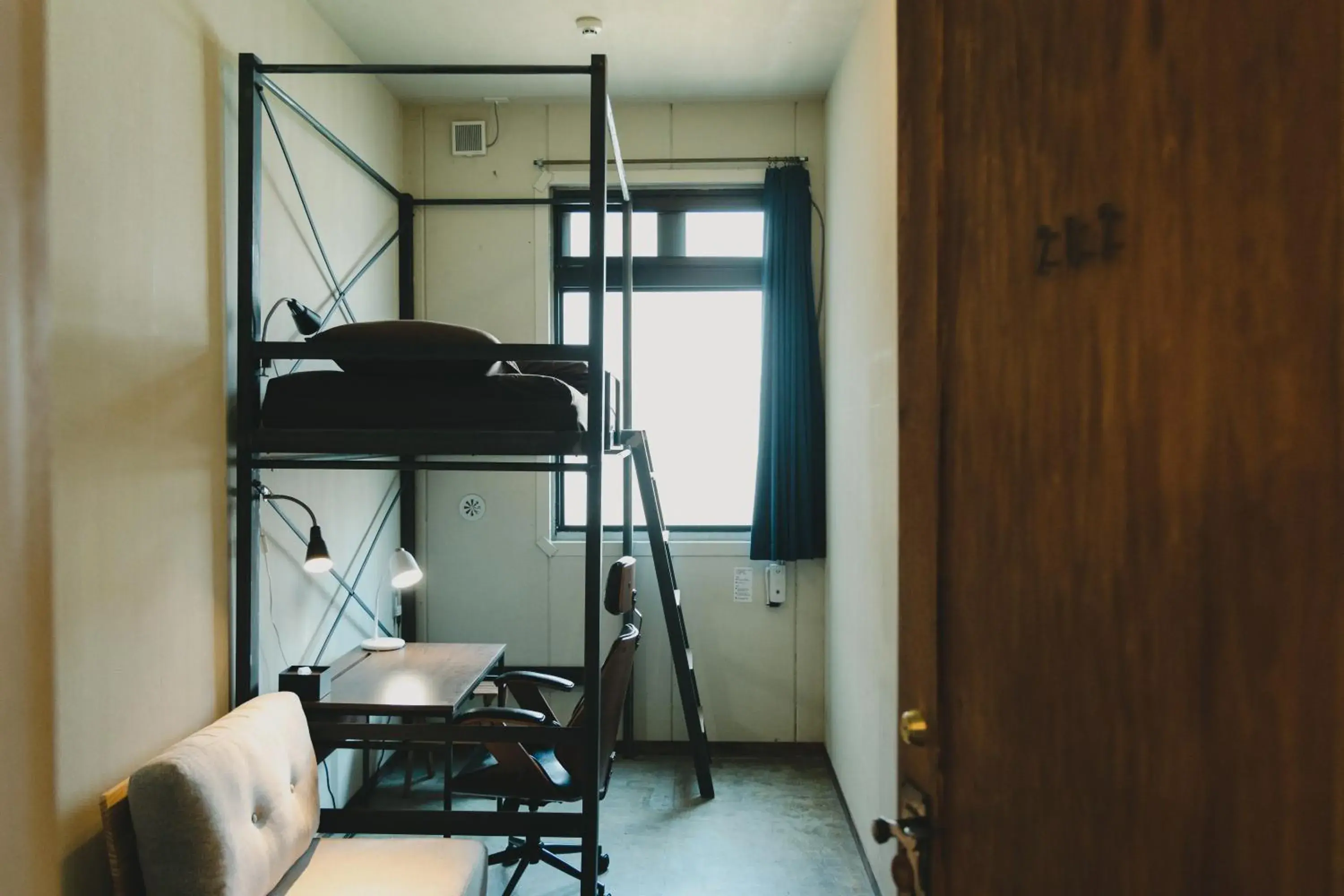Photo of the whole room, Bunk Bed in Len Kyoto Kawaramachi Hostel Cafe & Bar