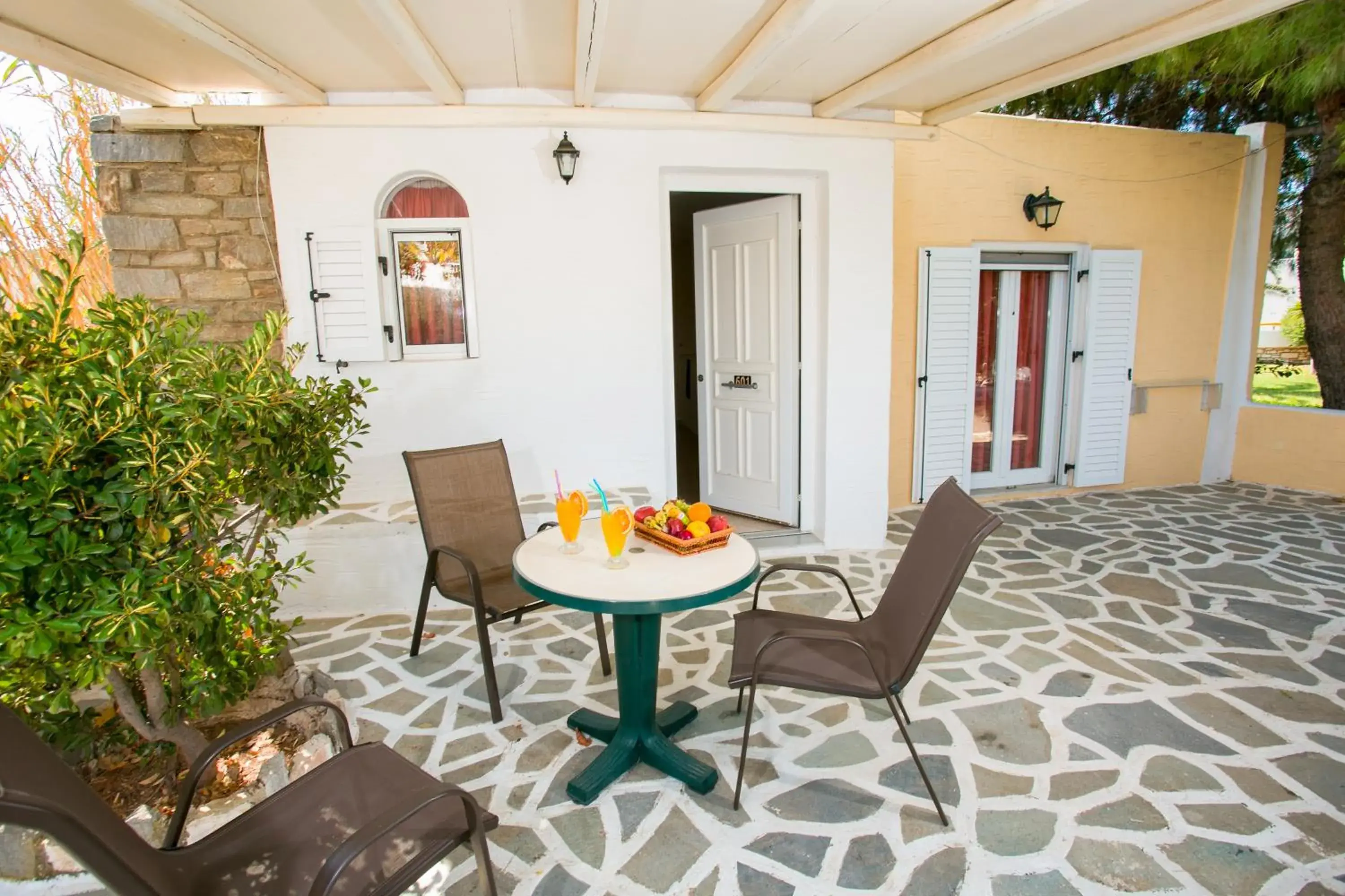 Balcony/Terrace in Asteras Paradise Hotel