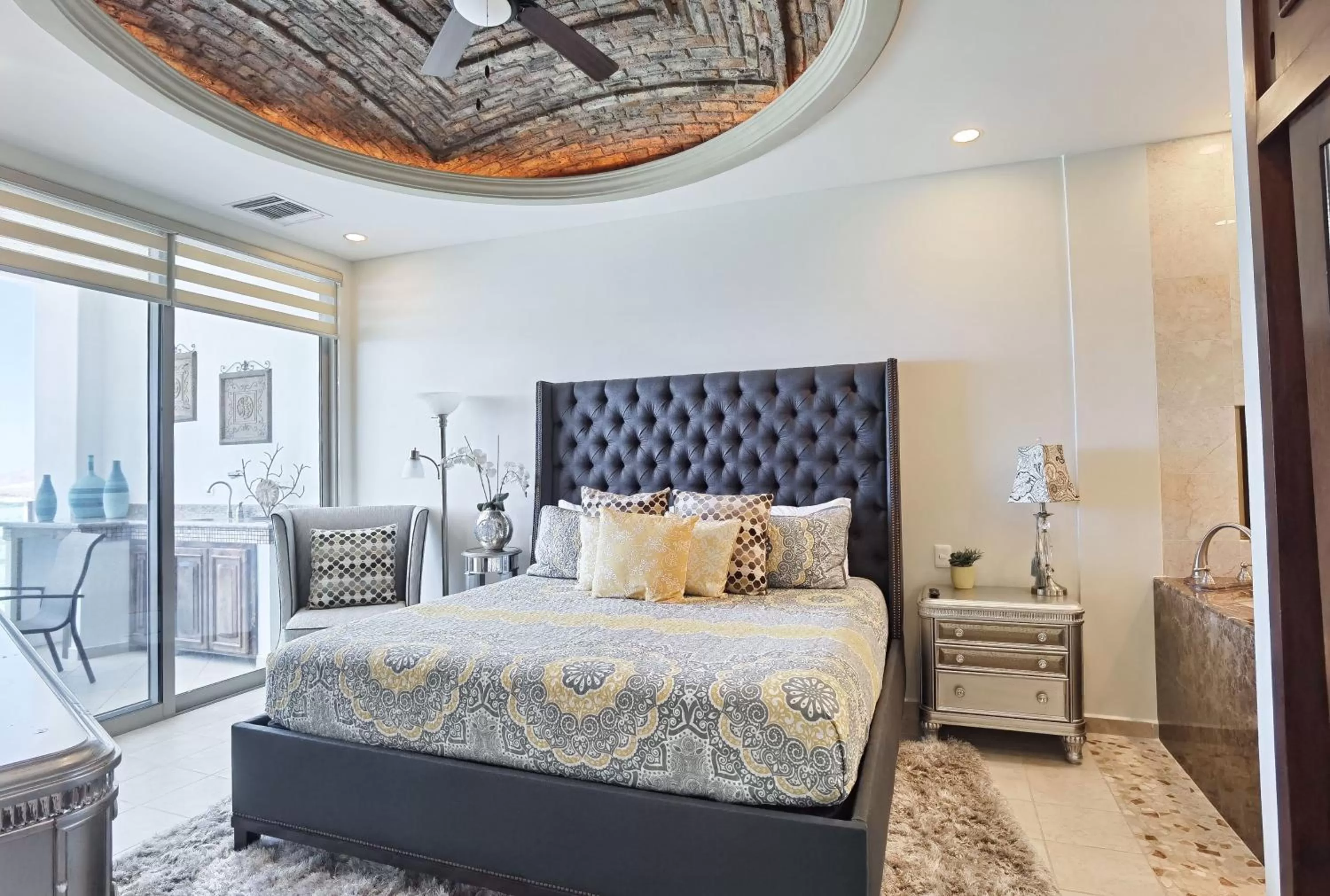 Bed in Esmeralda Beach Resort