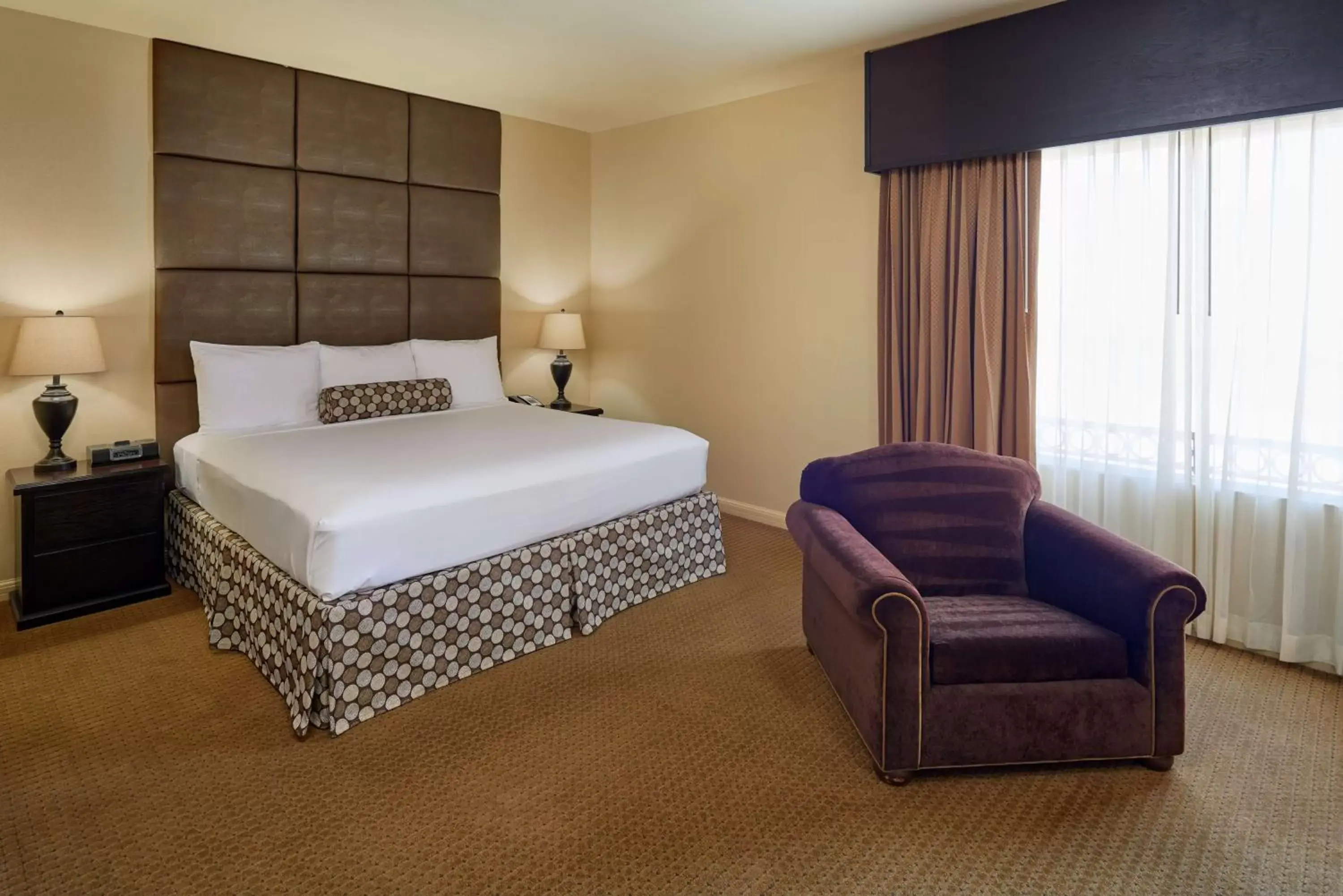 Photo of the whole room, Bed in Radisson Hotel El Paso Airport