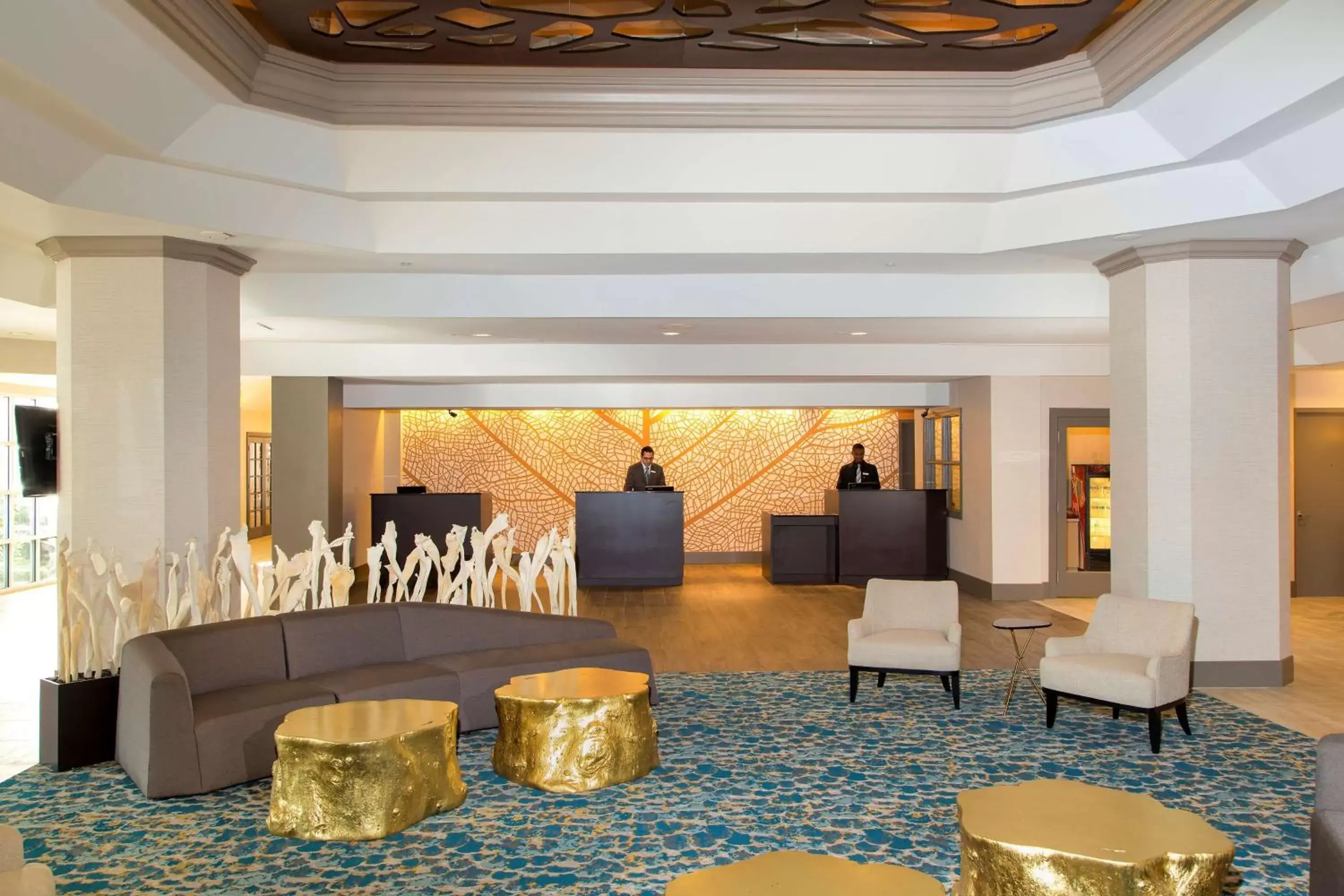 Lobby or reception in DoubleTree by Hilton Hotel Deerfield Beach - Boca Raton