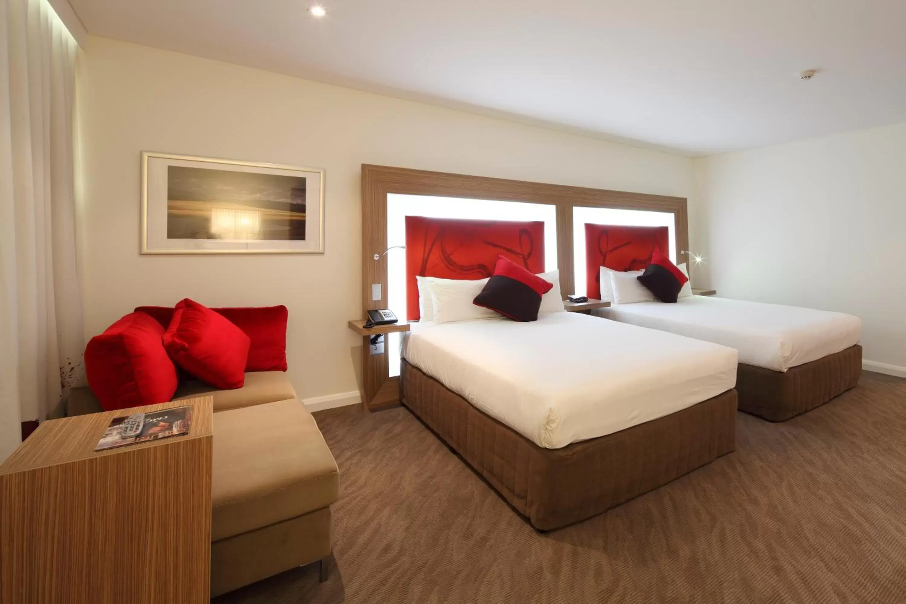 Bedroom, Bed in Novotel Sydney West HQ