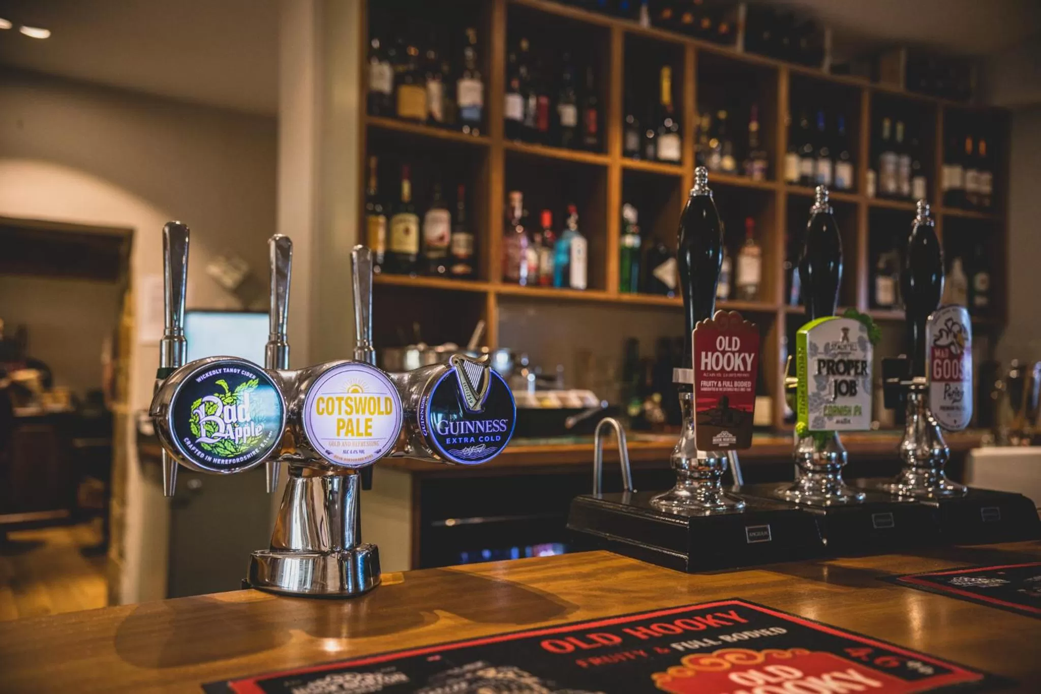 Lounge or bar in The Red Lion at Hellidon