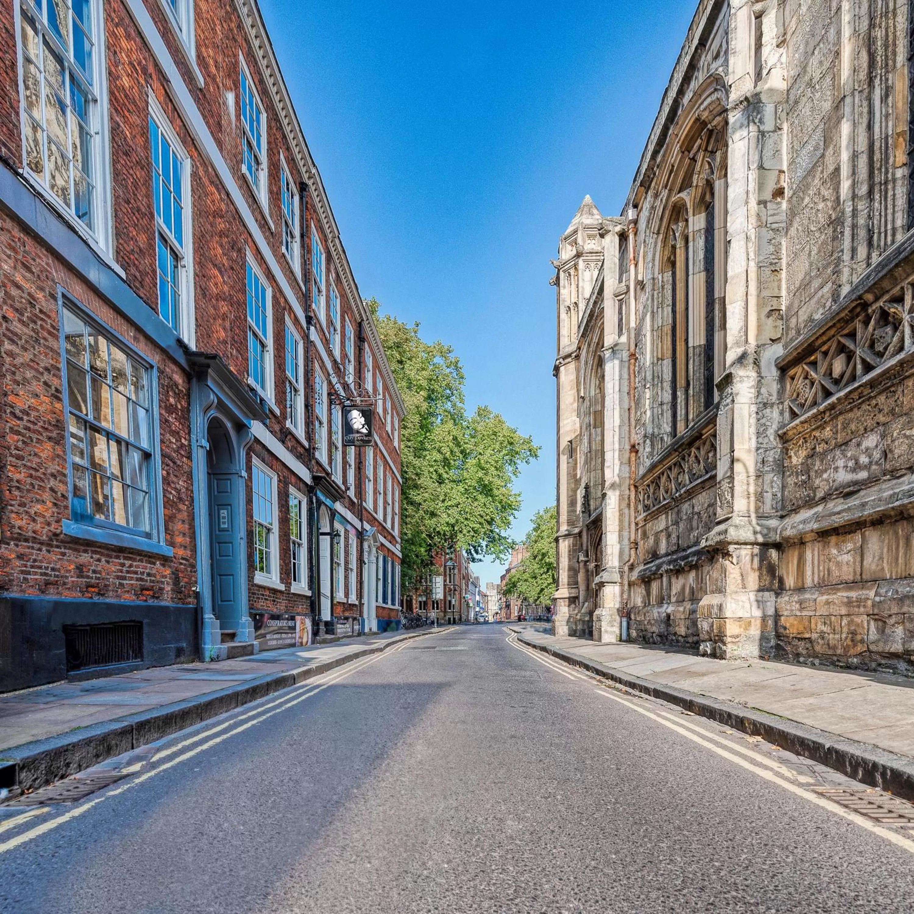 Facade/entrance in Guy Fawkes Inn