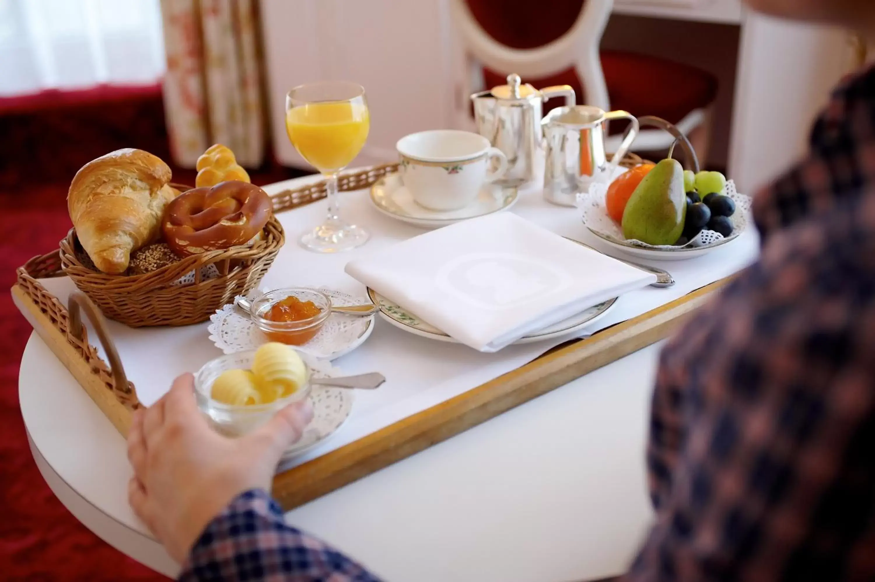 Continental breakfast, Breakfast in Hotel Mozart