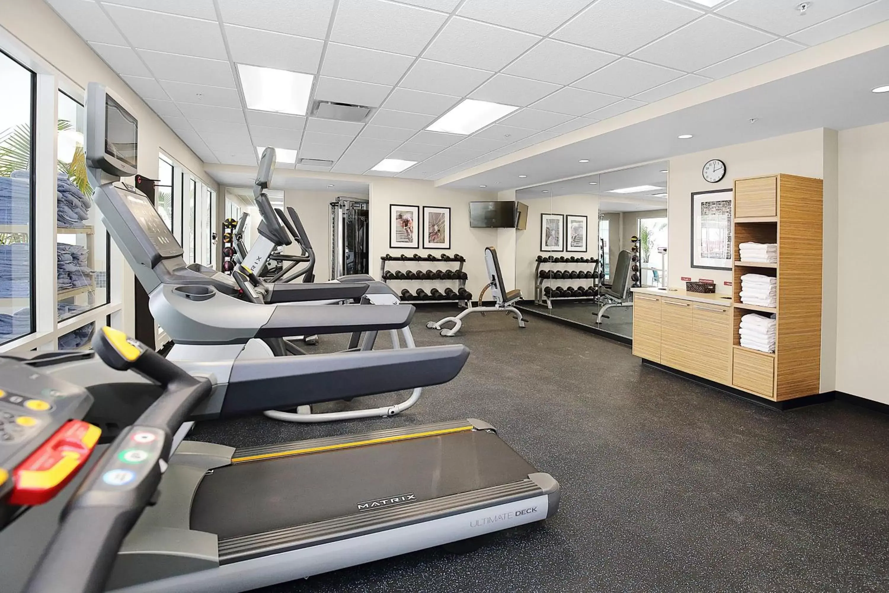 Fitness centre/facilities, Fitness Center/Facilities in TownePlace Suites by Marriott Grove City Mercer/Outlets
