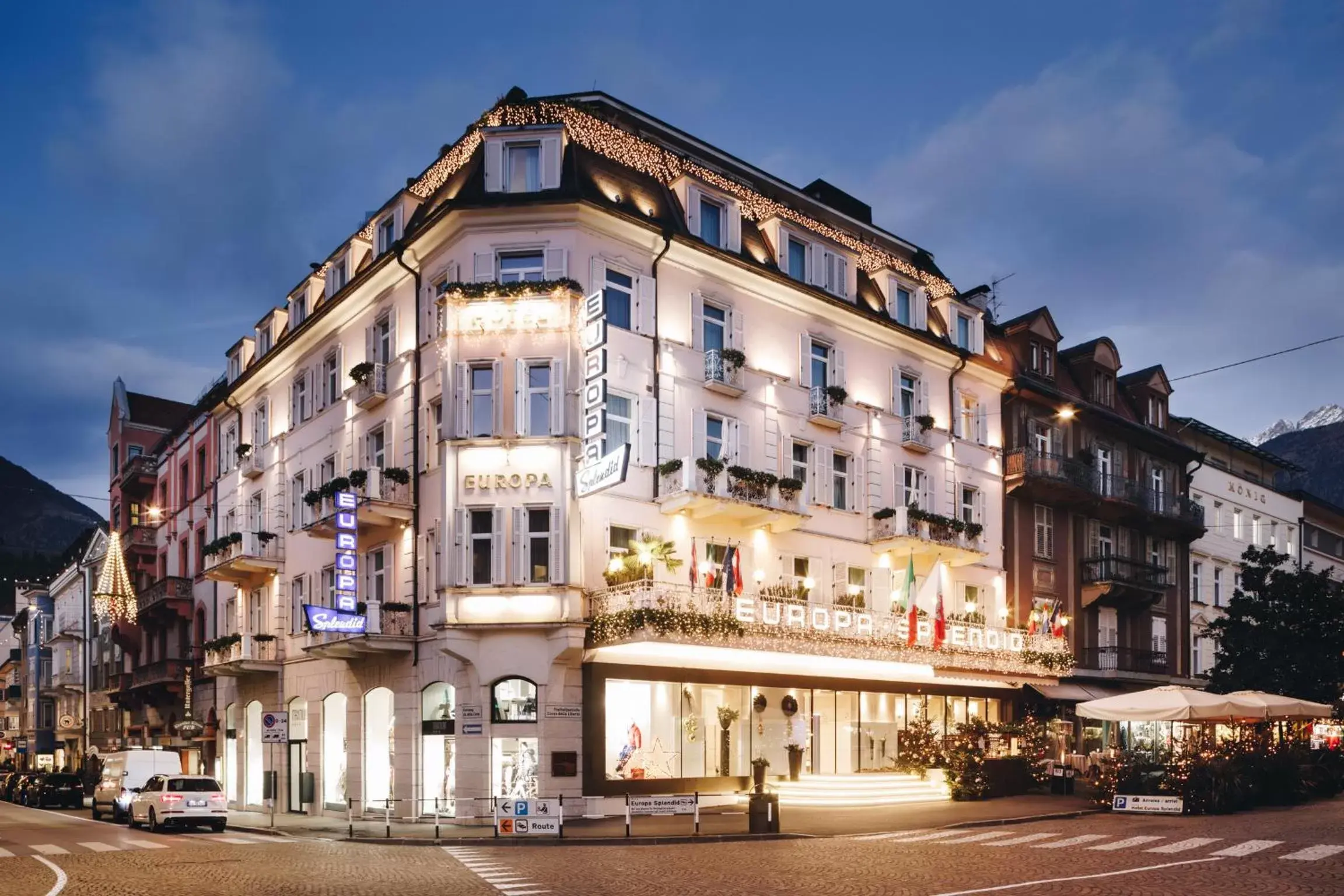 Facade/entrance, Property Building in Hotel Europa Splendid