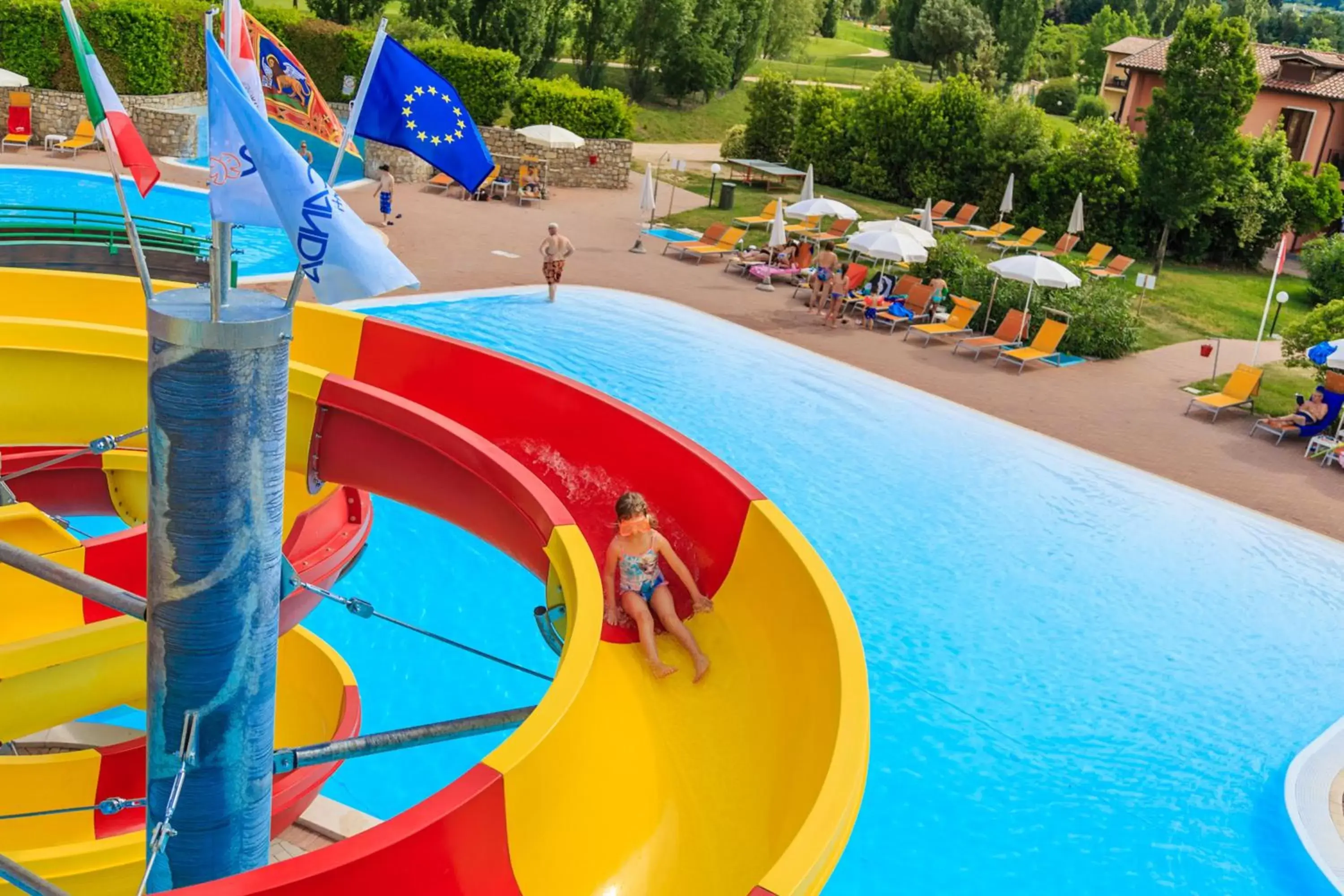 Swimming pool, Water Park in Parc Hotel