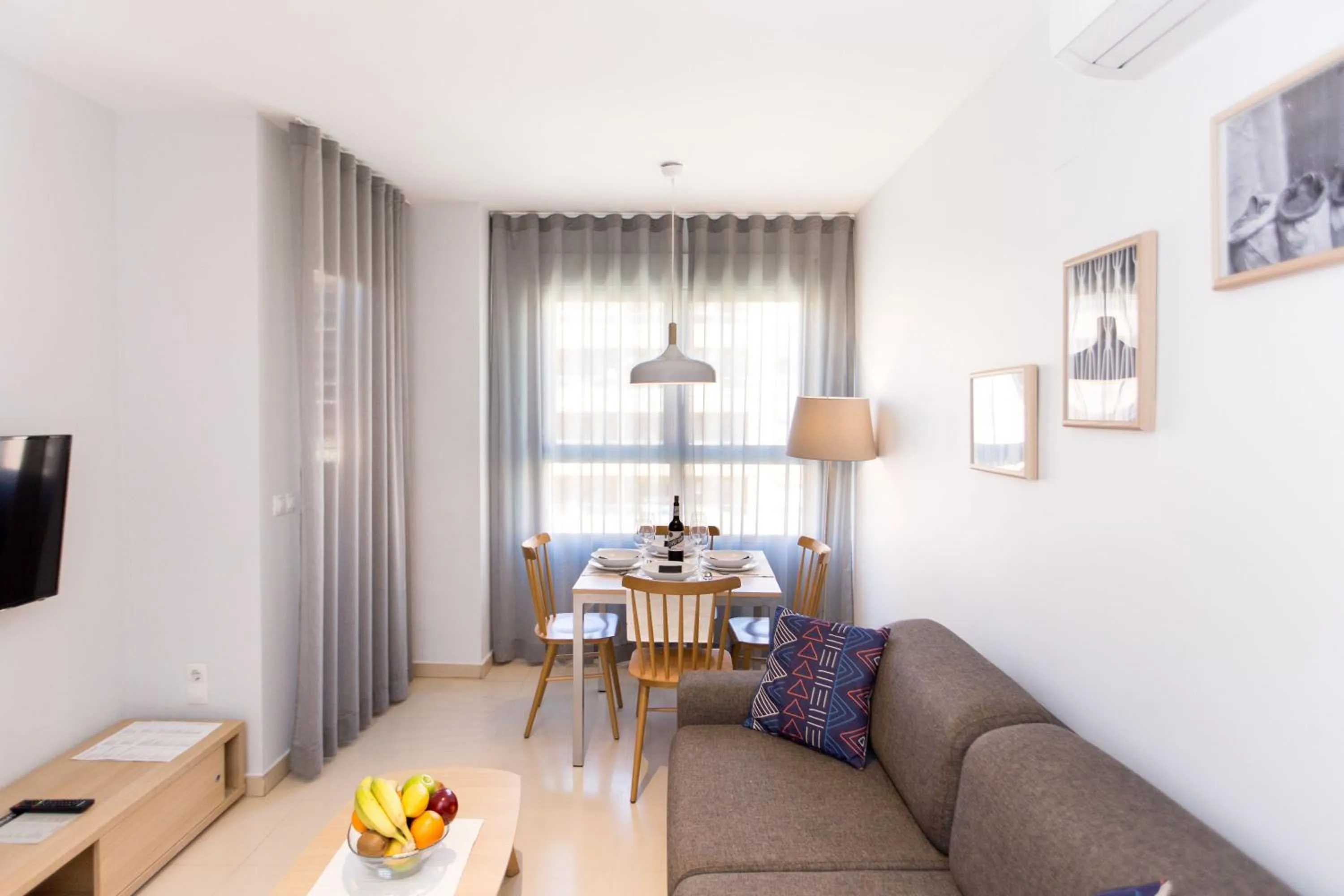 Living room in Valenciaflats Ciudad de las Ciencias