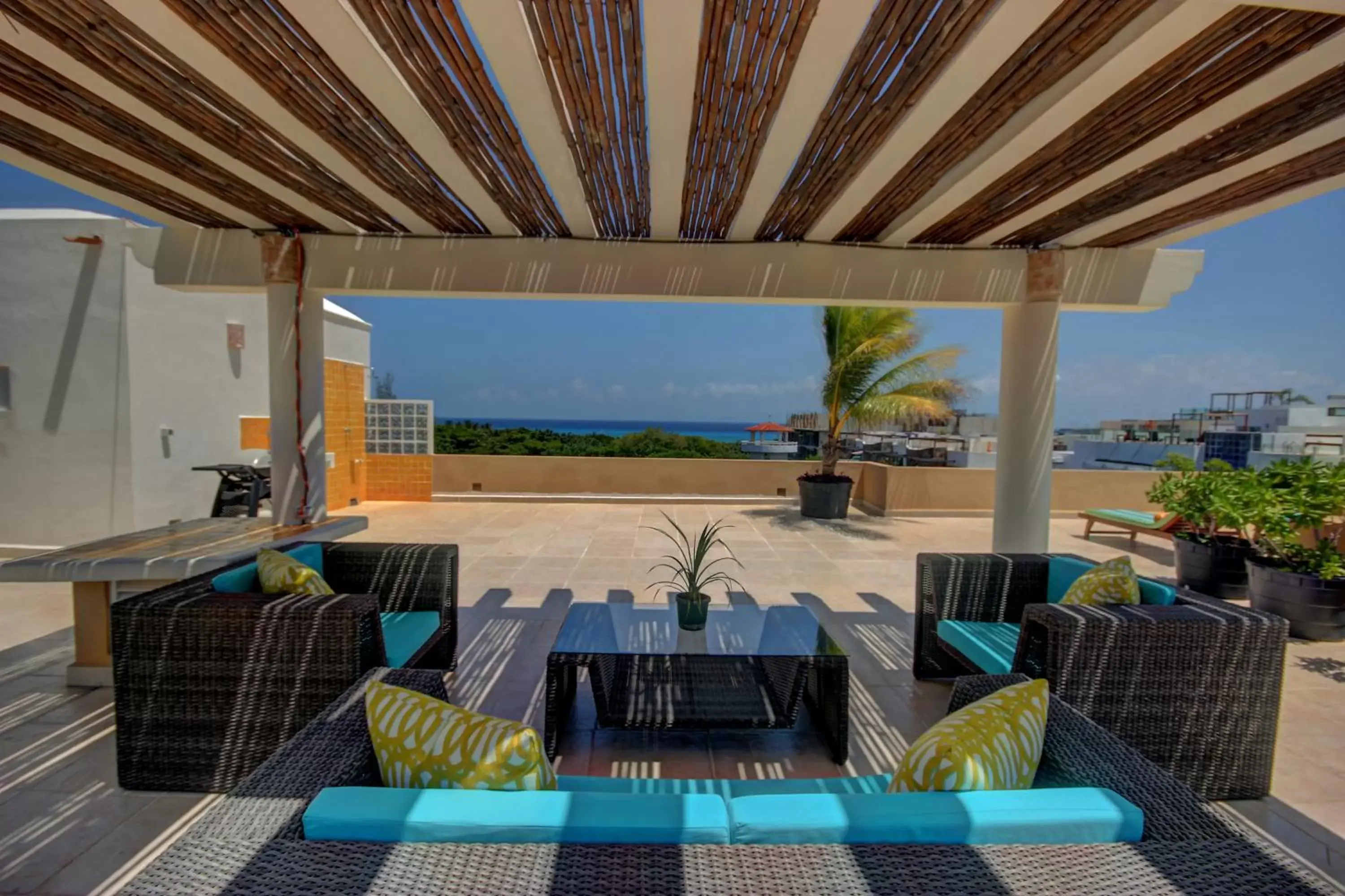 Property building, Patio/Outdoor Area in Riviera Maya Suites