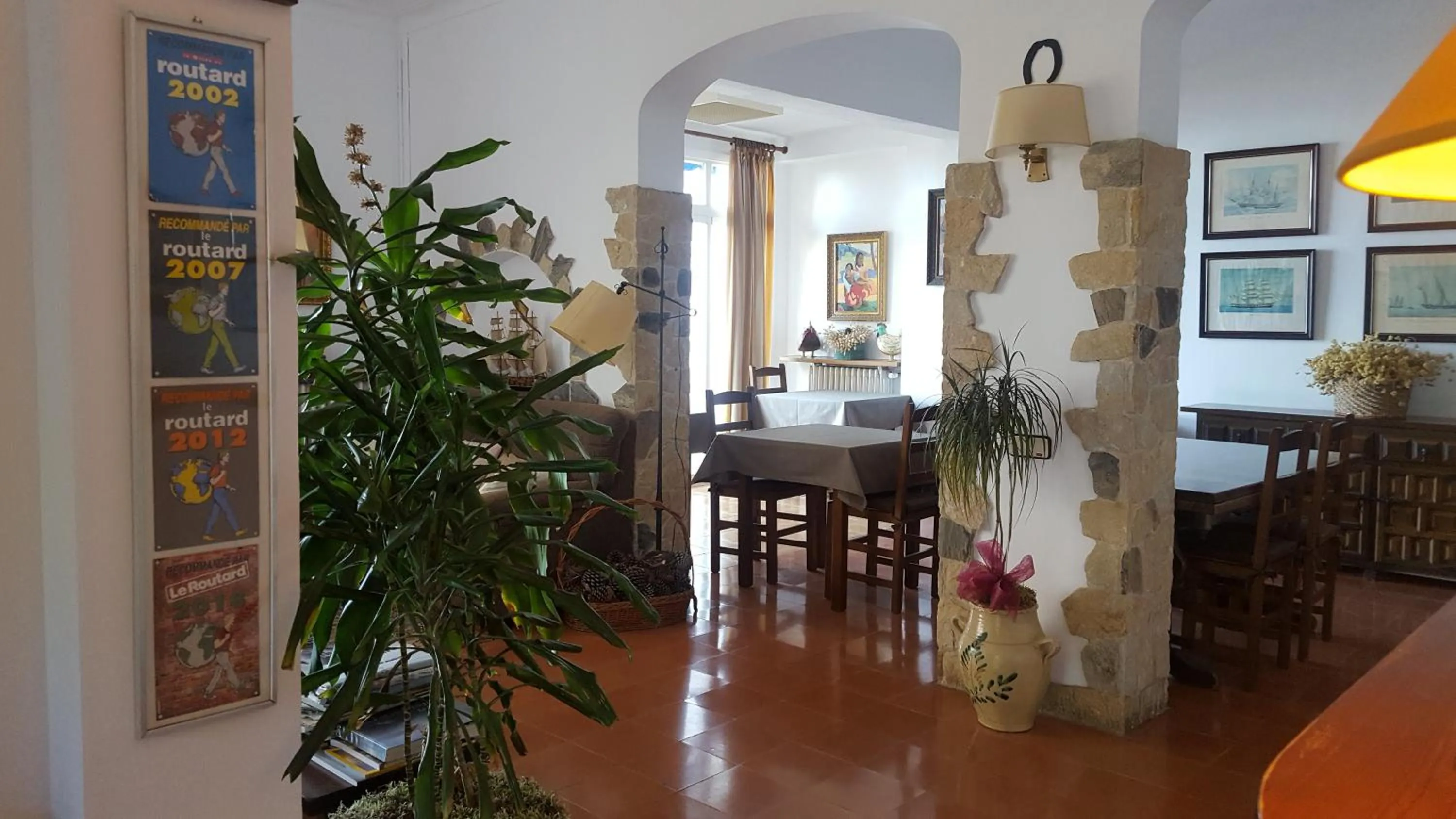 Lobby or reception in Hostal Sa Barraca - Adults Only