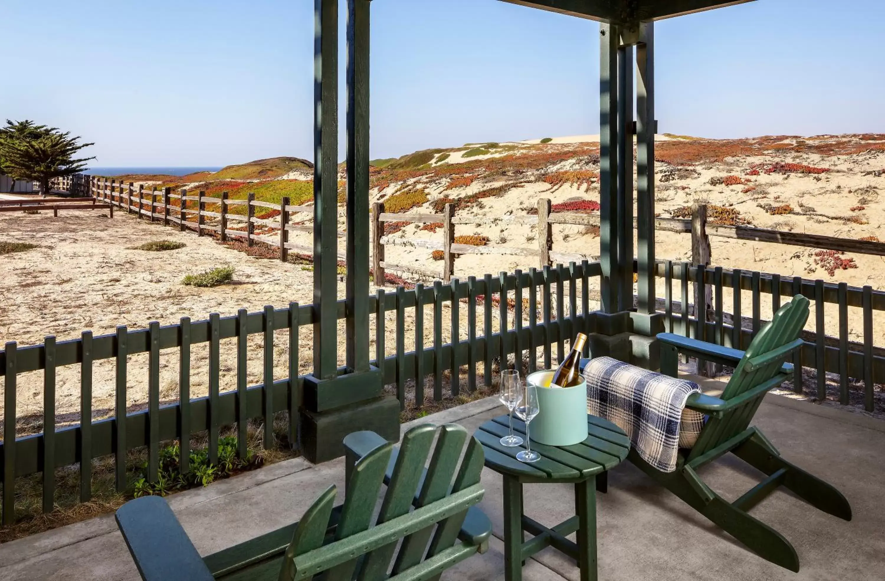 Patio in Sanctuary Beach Resort