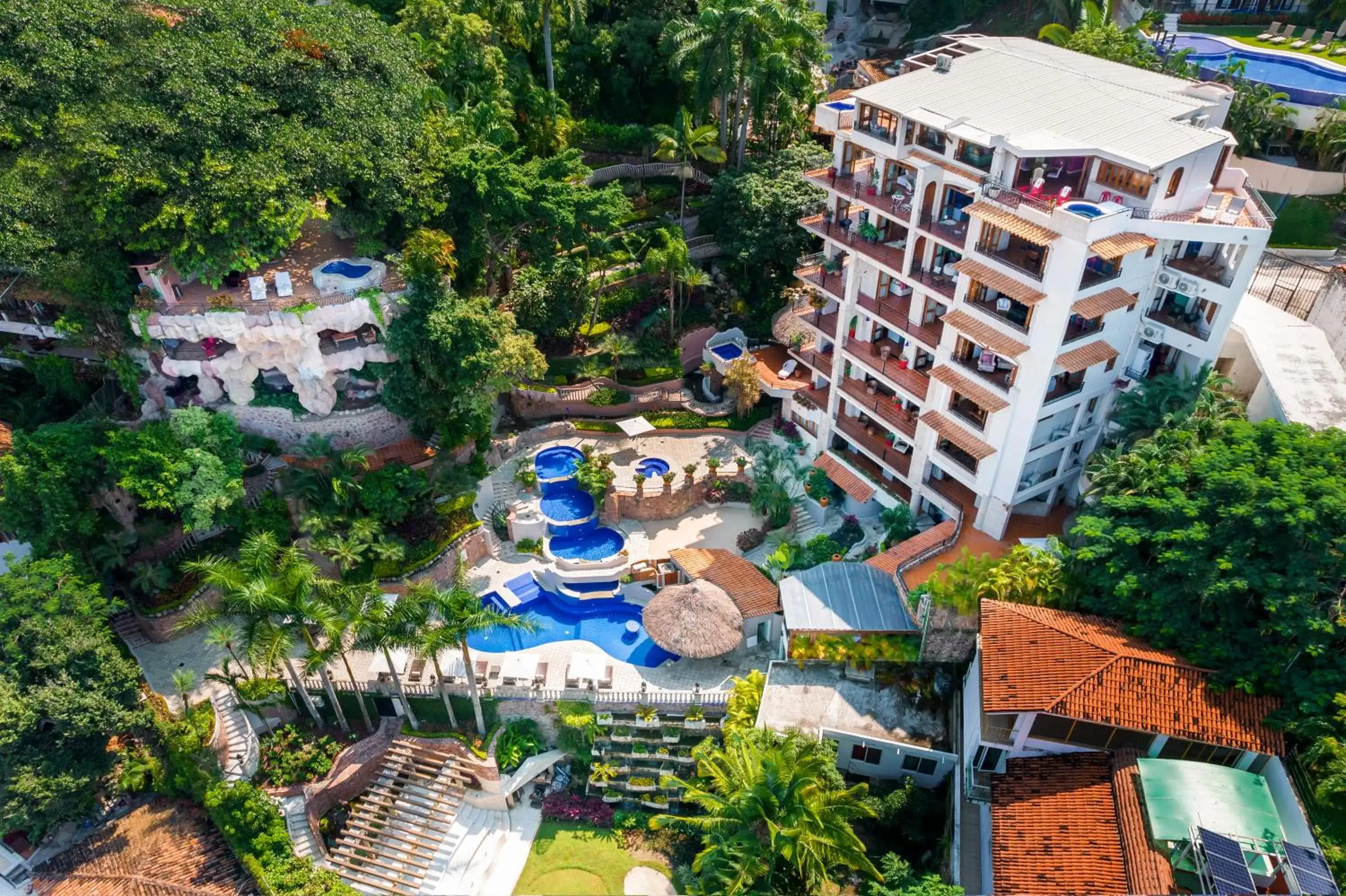 Property building, Bird's-eye View in Marcela Resort & Spa