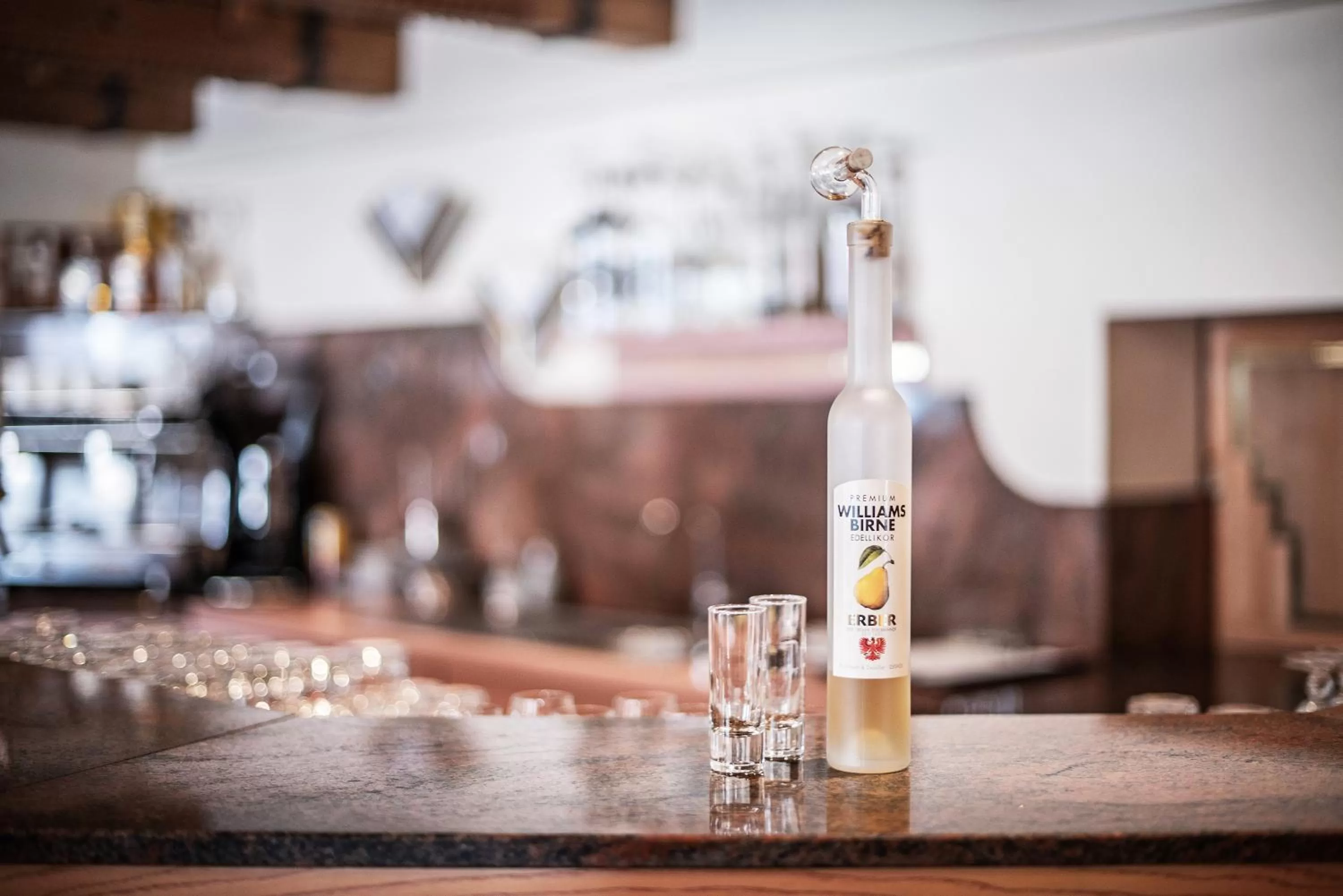 Alcoholic drinks in Hotel Serles