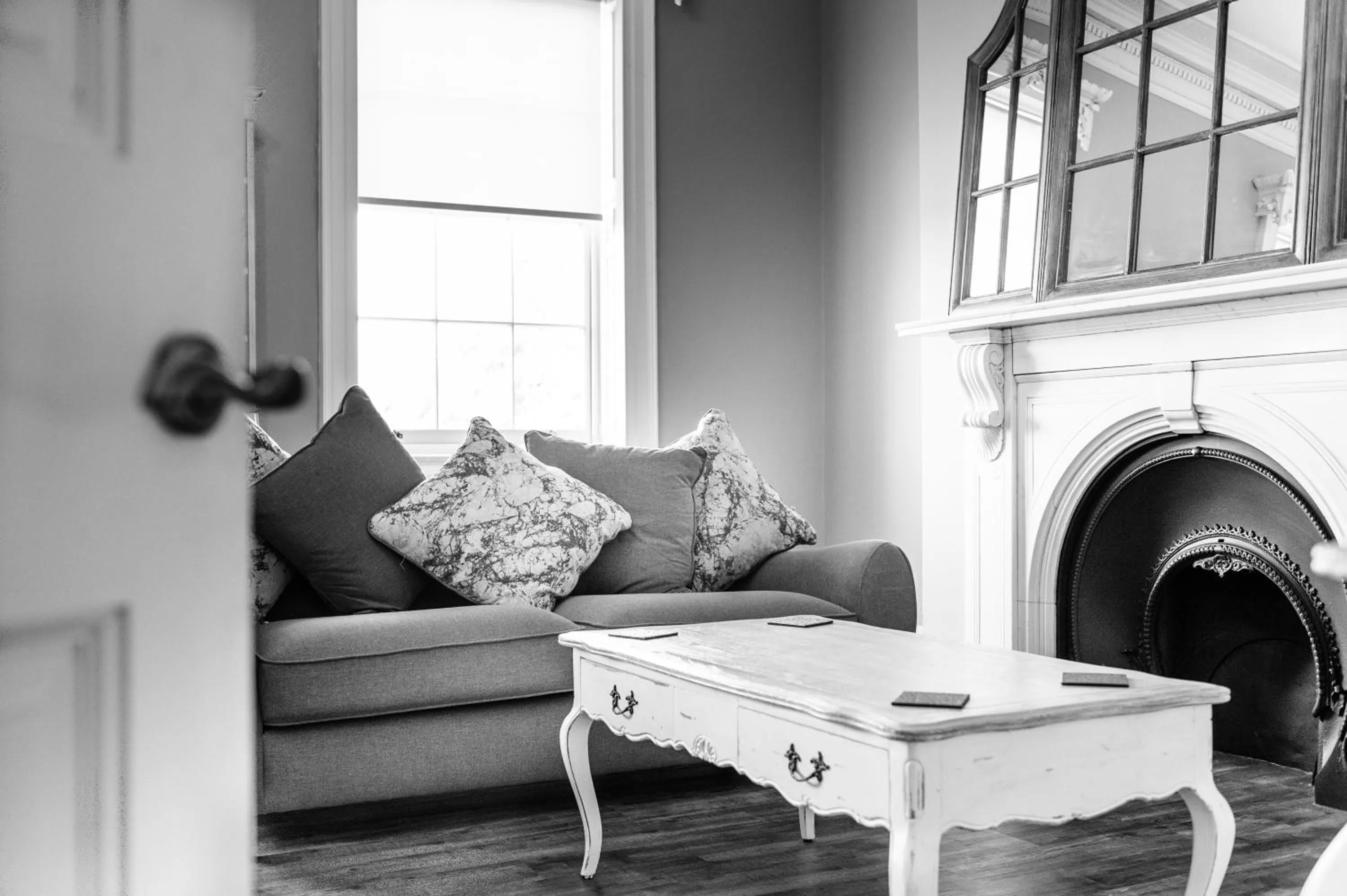 Living room, Seating Area in Birchover Bridgford Hall