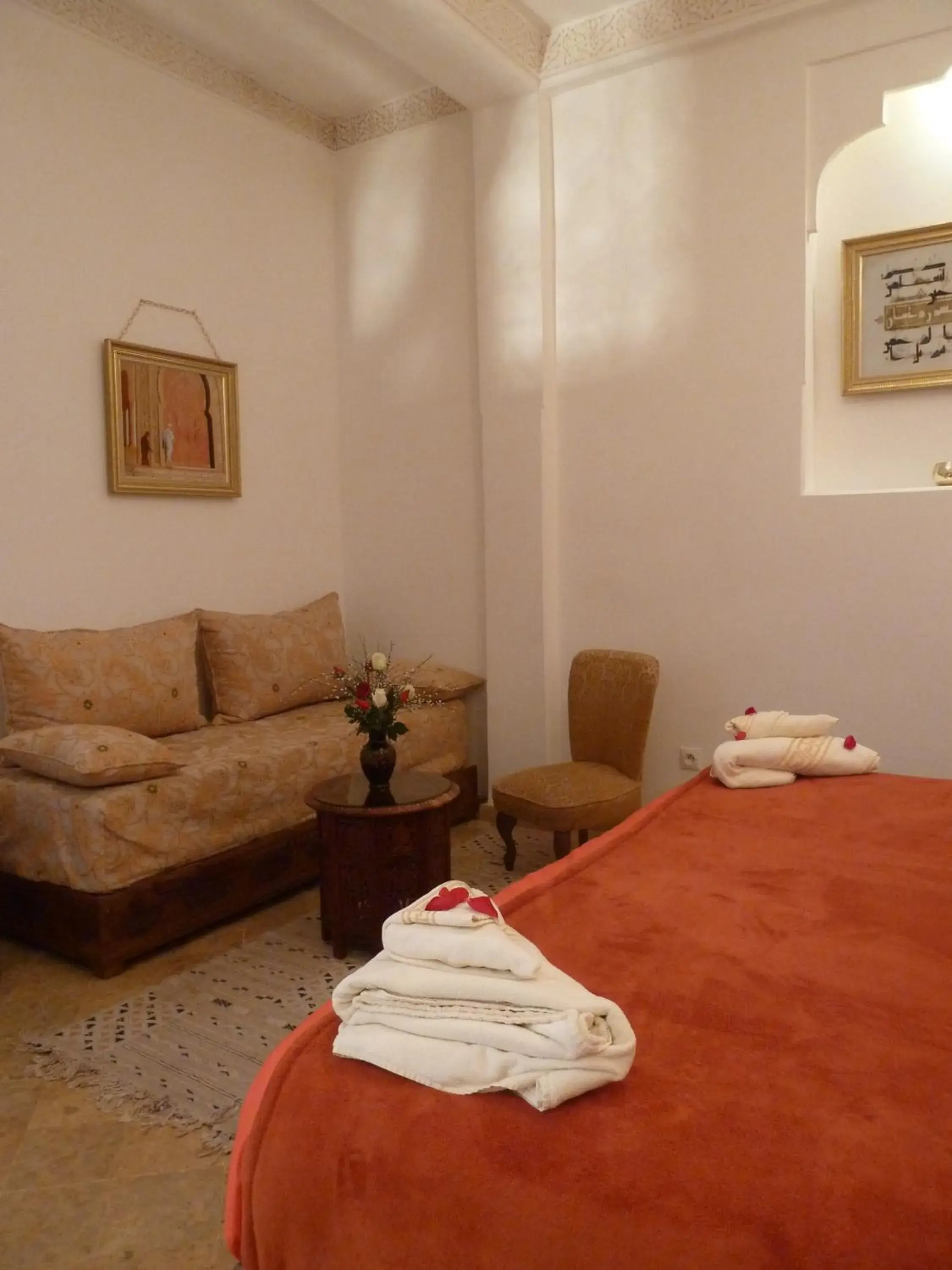 Photo of the whole room, Seating Area in Riad Viva