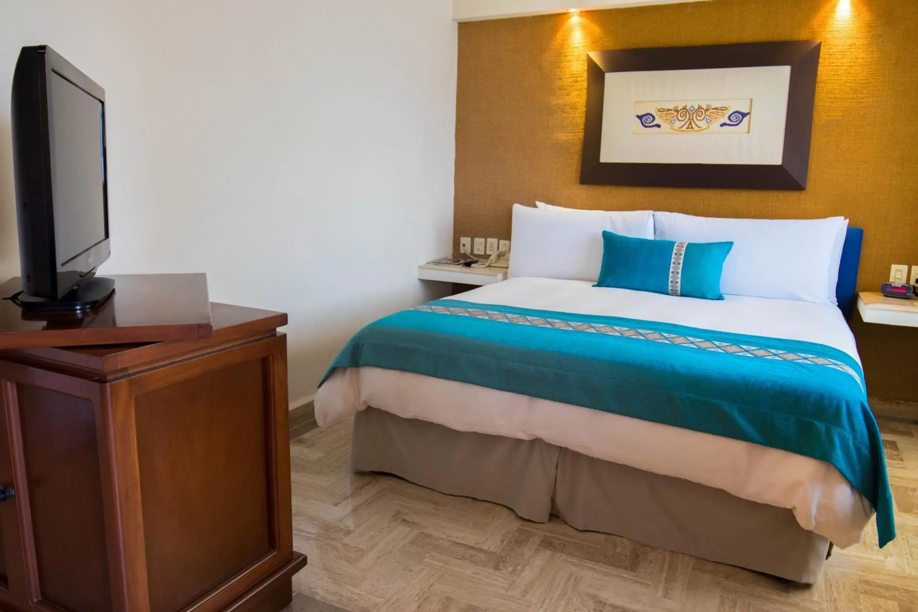 Bed in Velas Vallarta Suite Resort All-Inclusive