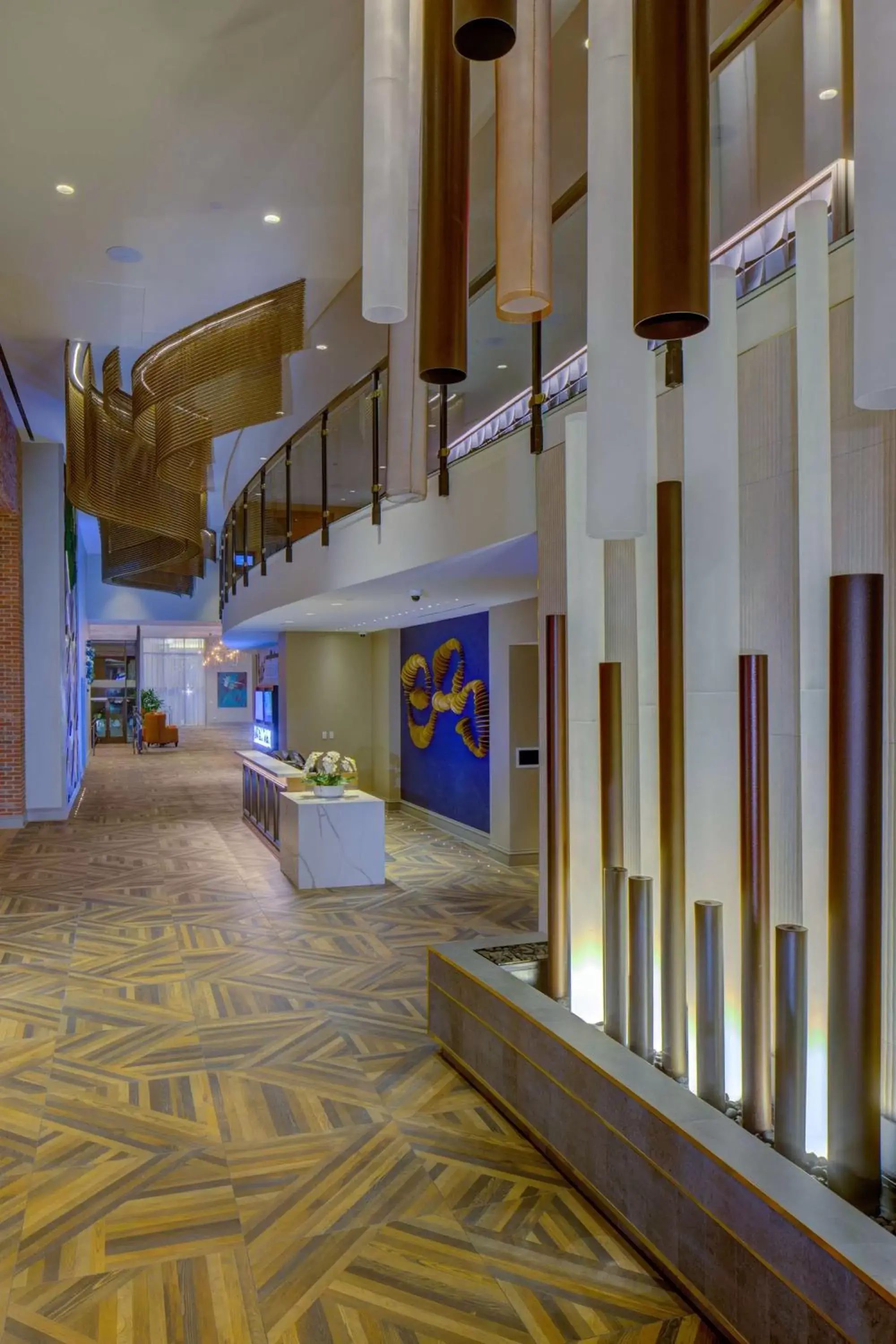 Lobby or reception in Embassy Suites By Hilton Virginia Beach Oceanfront Resort