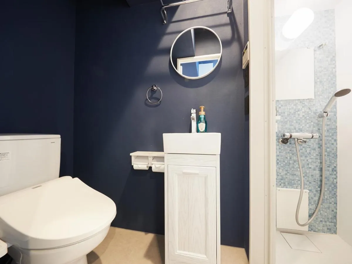 Shower in Glory island okinawa SOBE