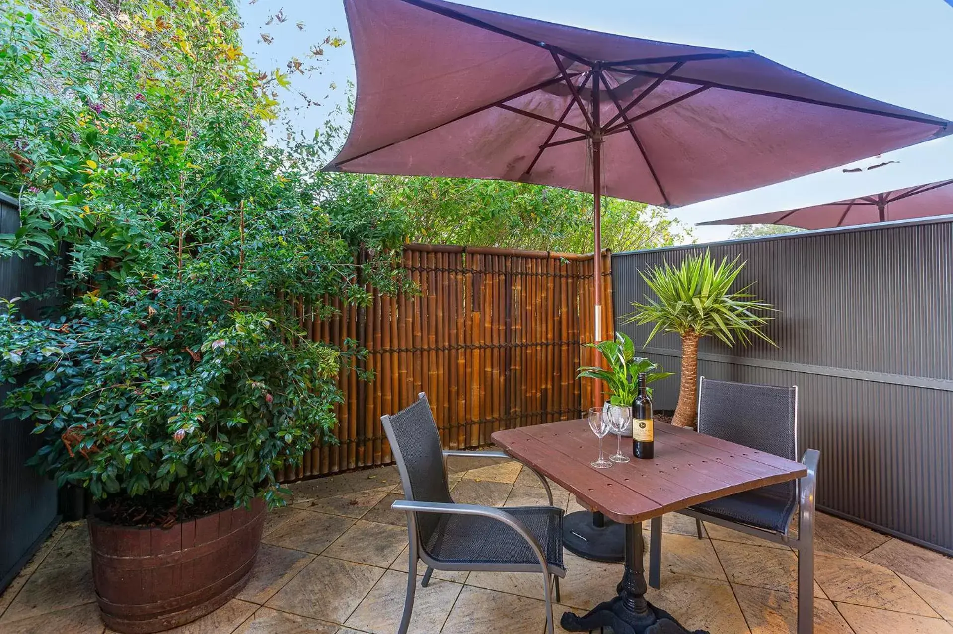 Patio in Prideau's of Margaret River