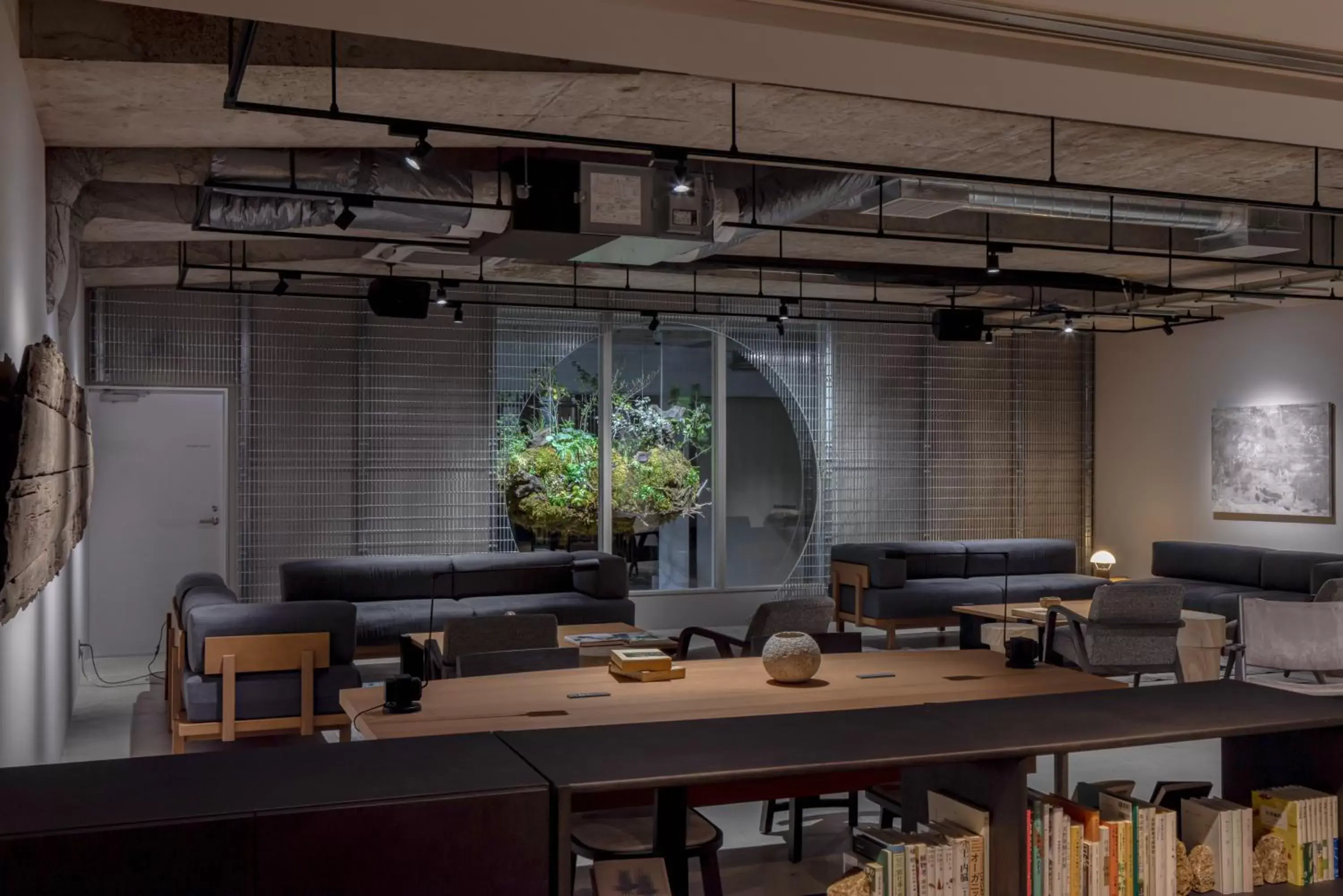 Lounge or bar in RAKURO Kyoto by THE SHARE HOTELS