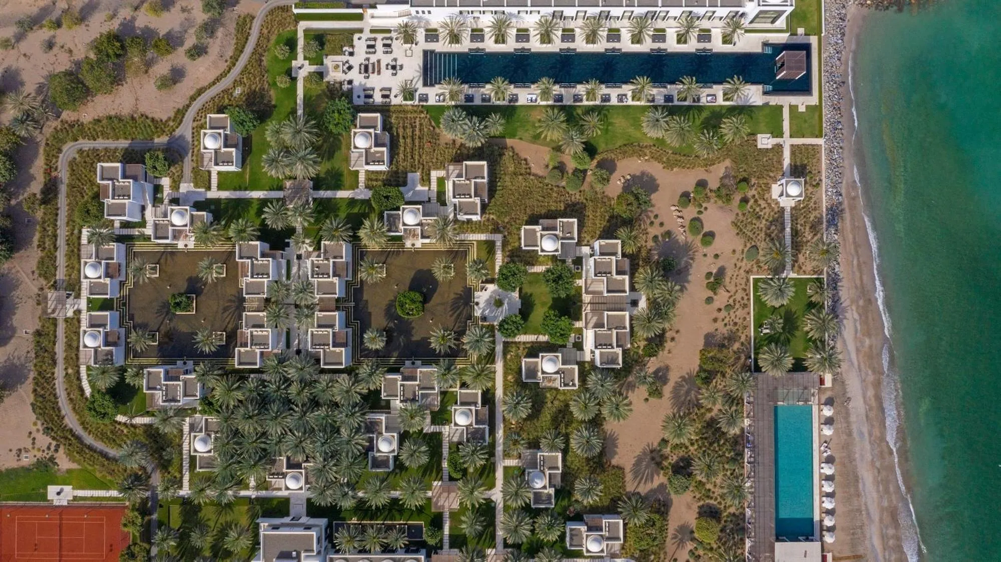 Bird's eye view in The Chedi Muscat